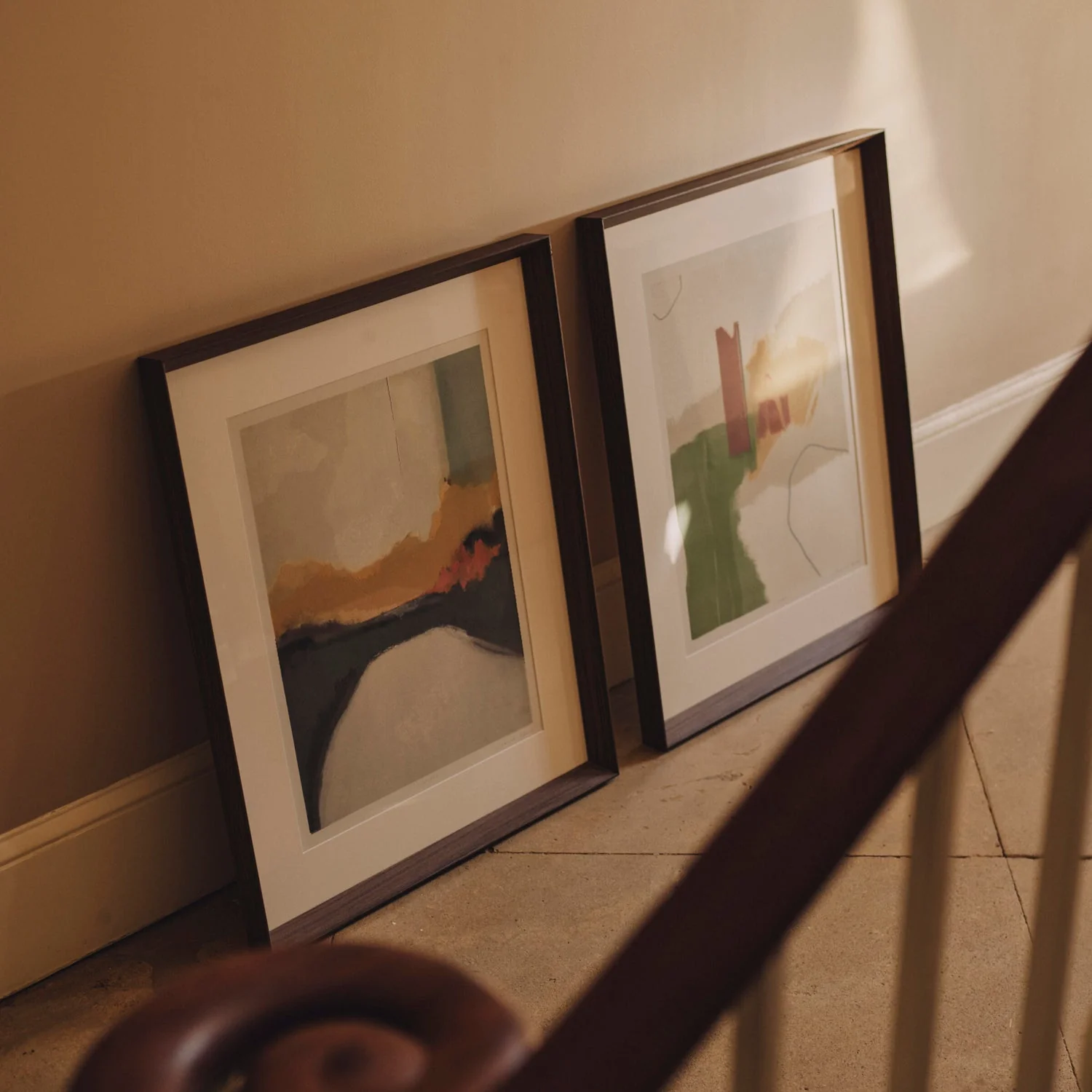 Abstract Scene, Navy - Image 2