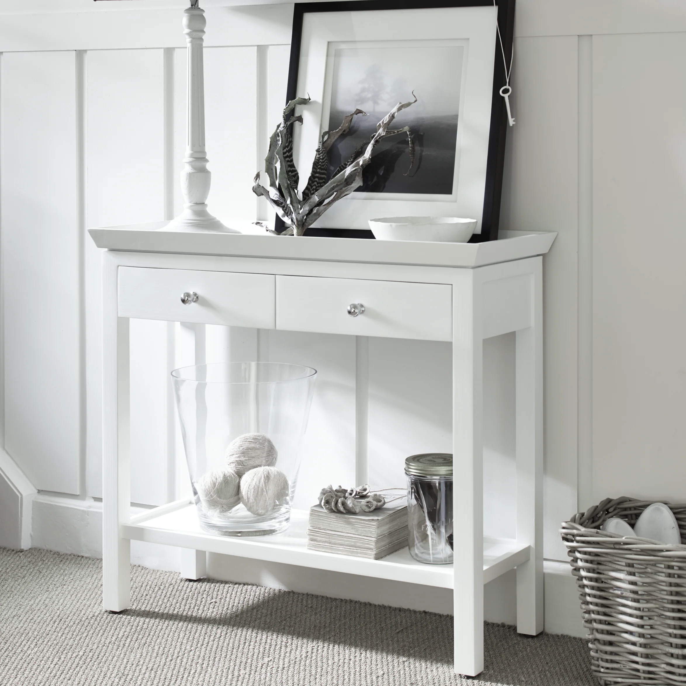 Aldwych Small Console Table, Painted - Image 4