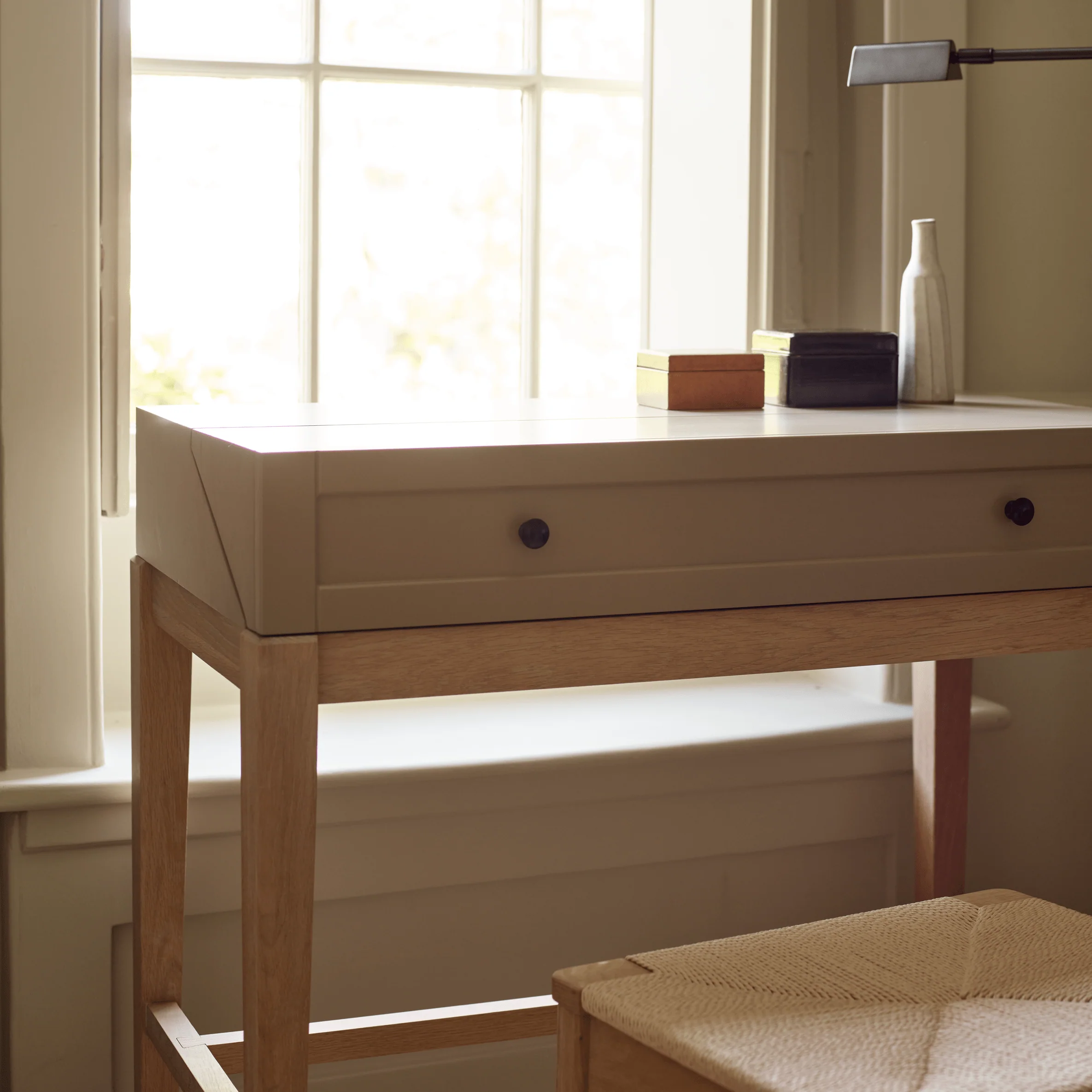 Ardingly Compact Desk with Storage - Image 5