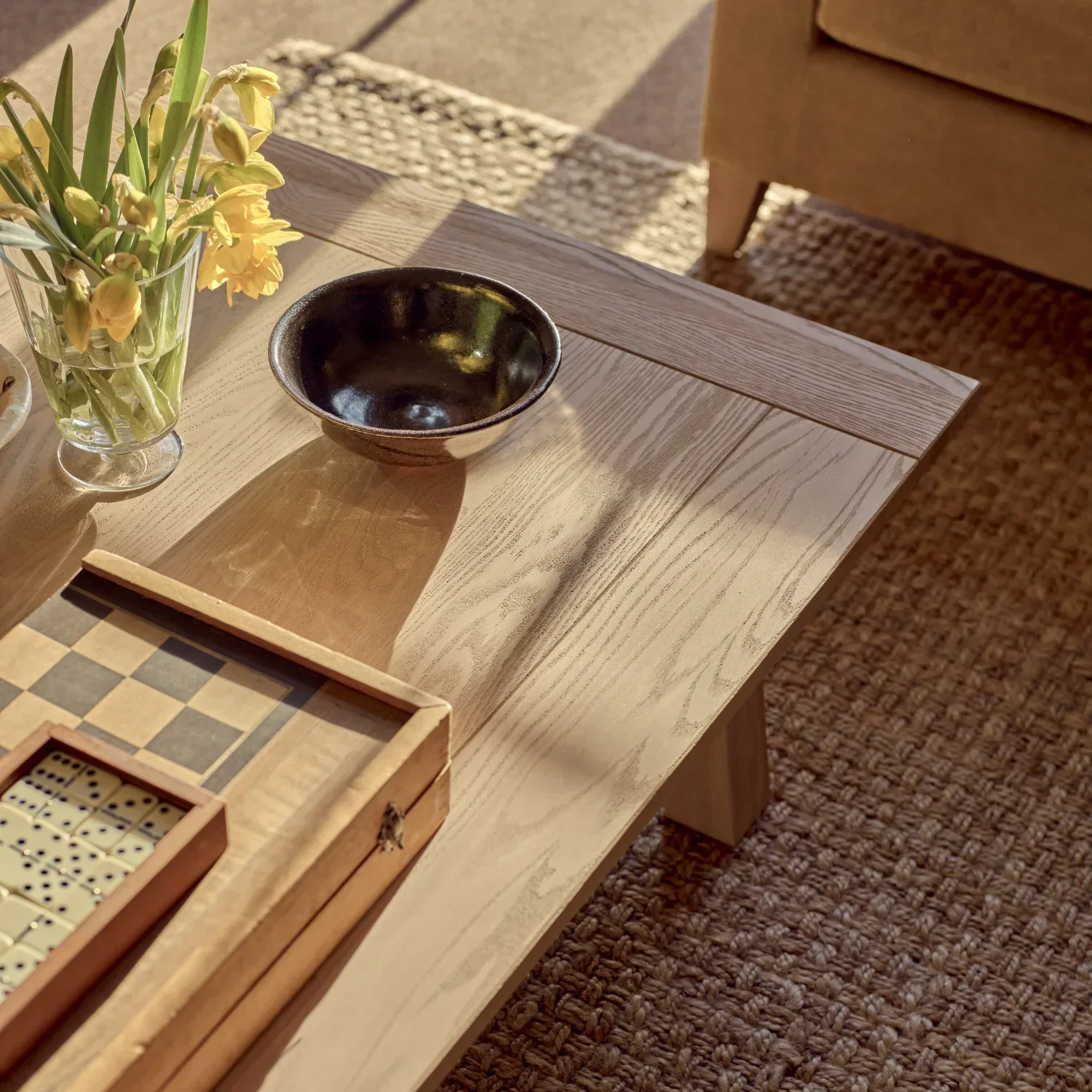 Arundel Rectangular Oak Coffee Table - Image 3