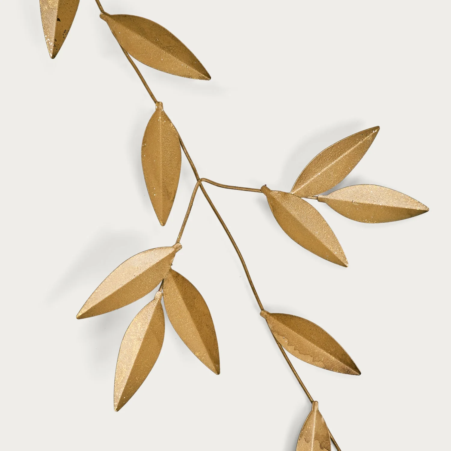 Ashridge Leaf Garland, Antique Gold - Image 3