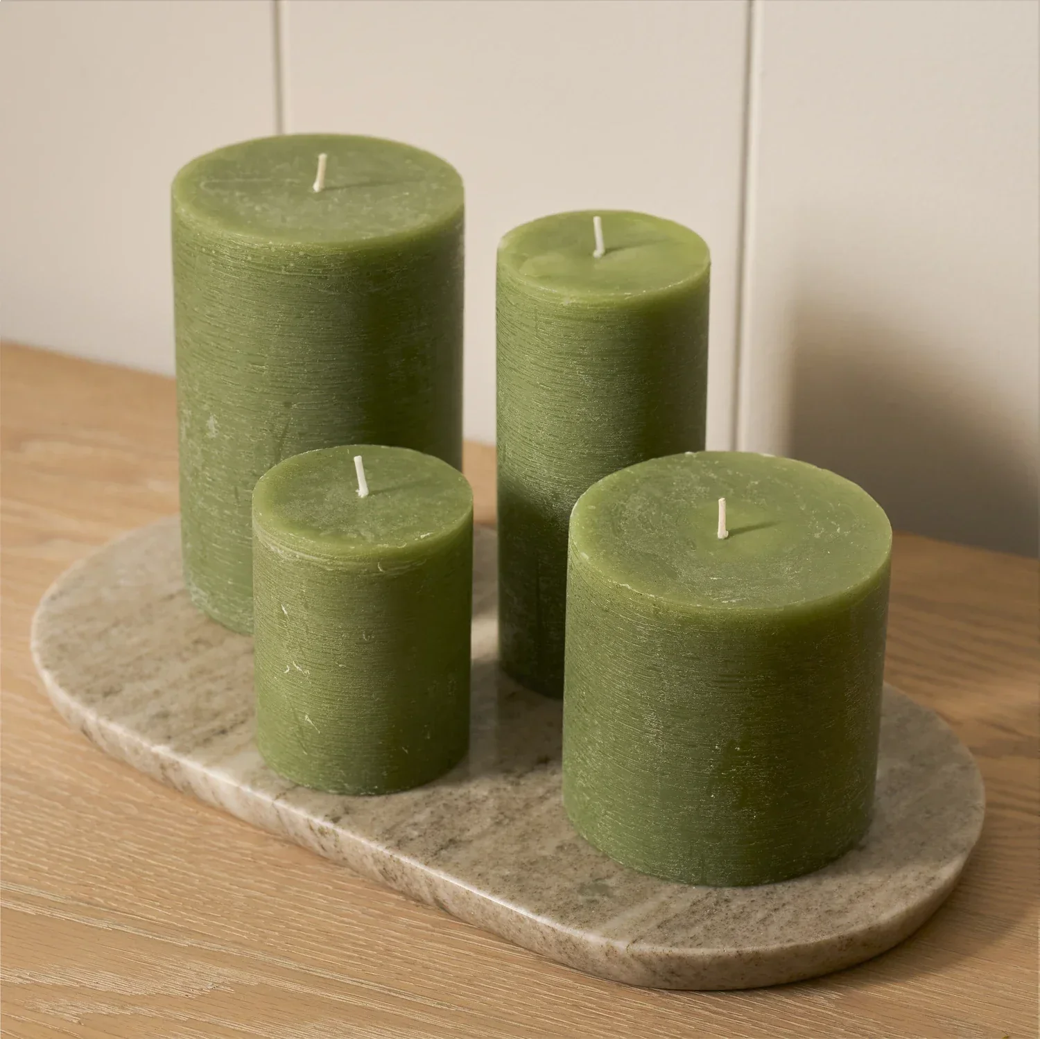 Blyton Pillar Candle, Nettle - Image 5