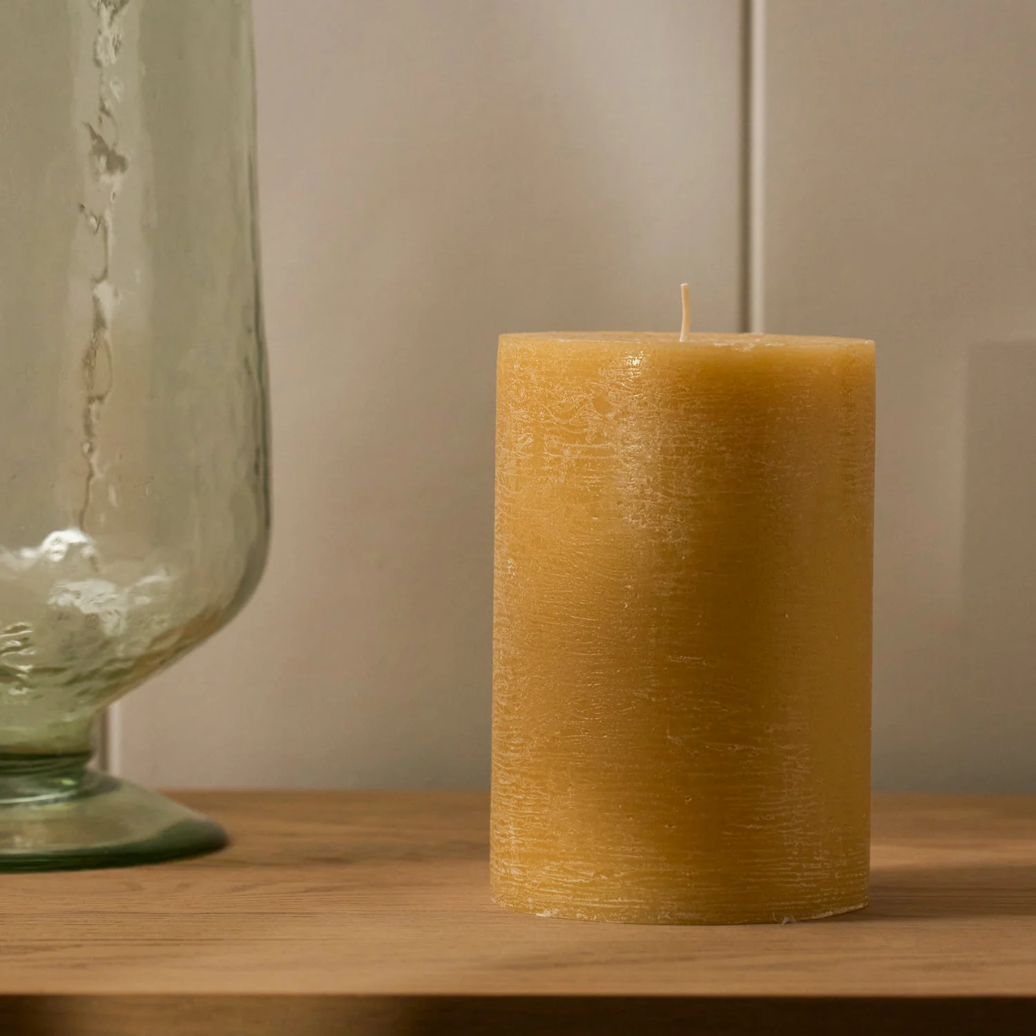 Blyton Pillar Candle, Saffron