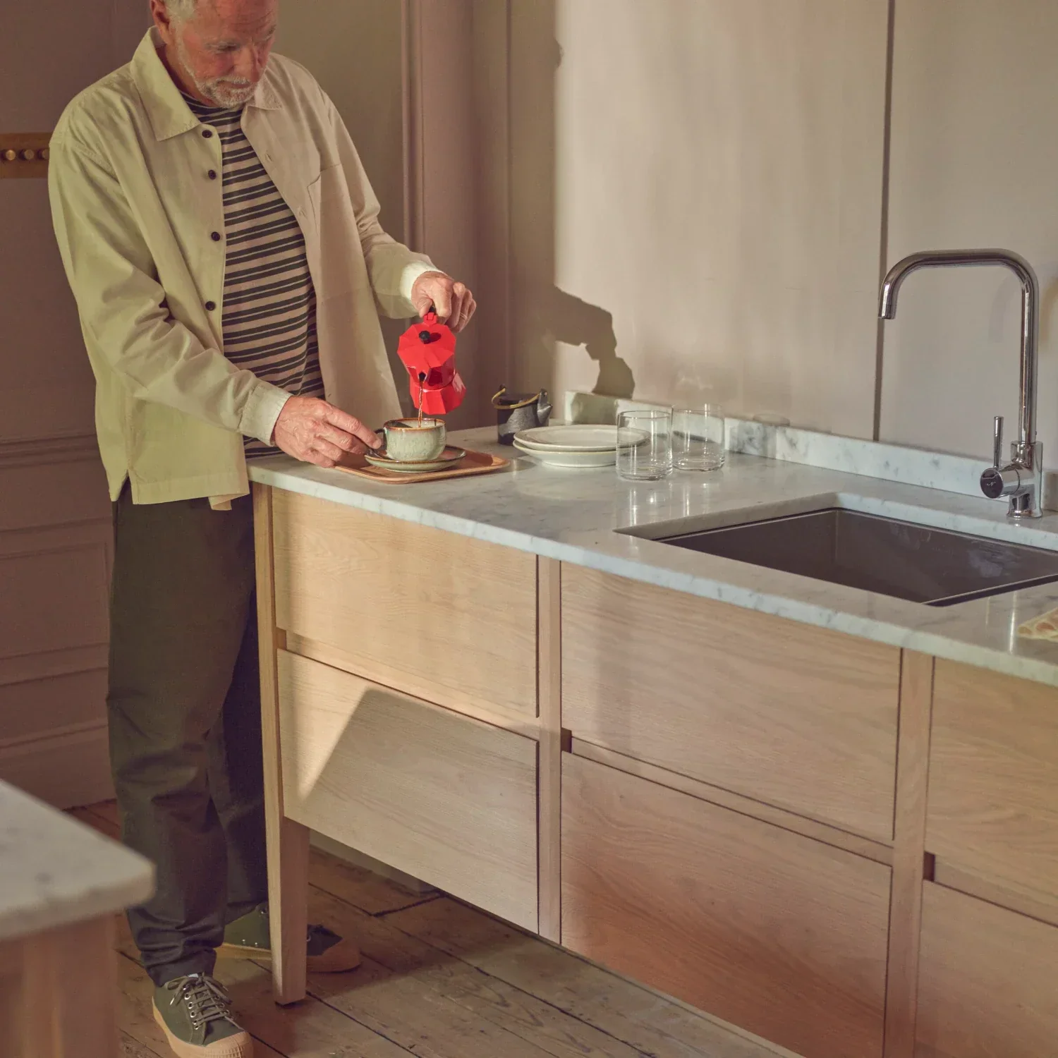 Borough Oak Freestanding Sink Cabinet - Image 2