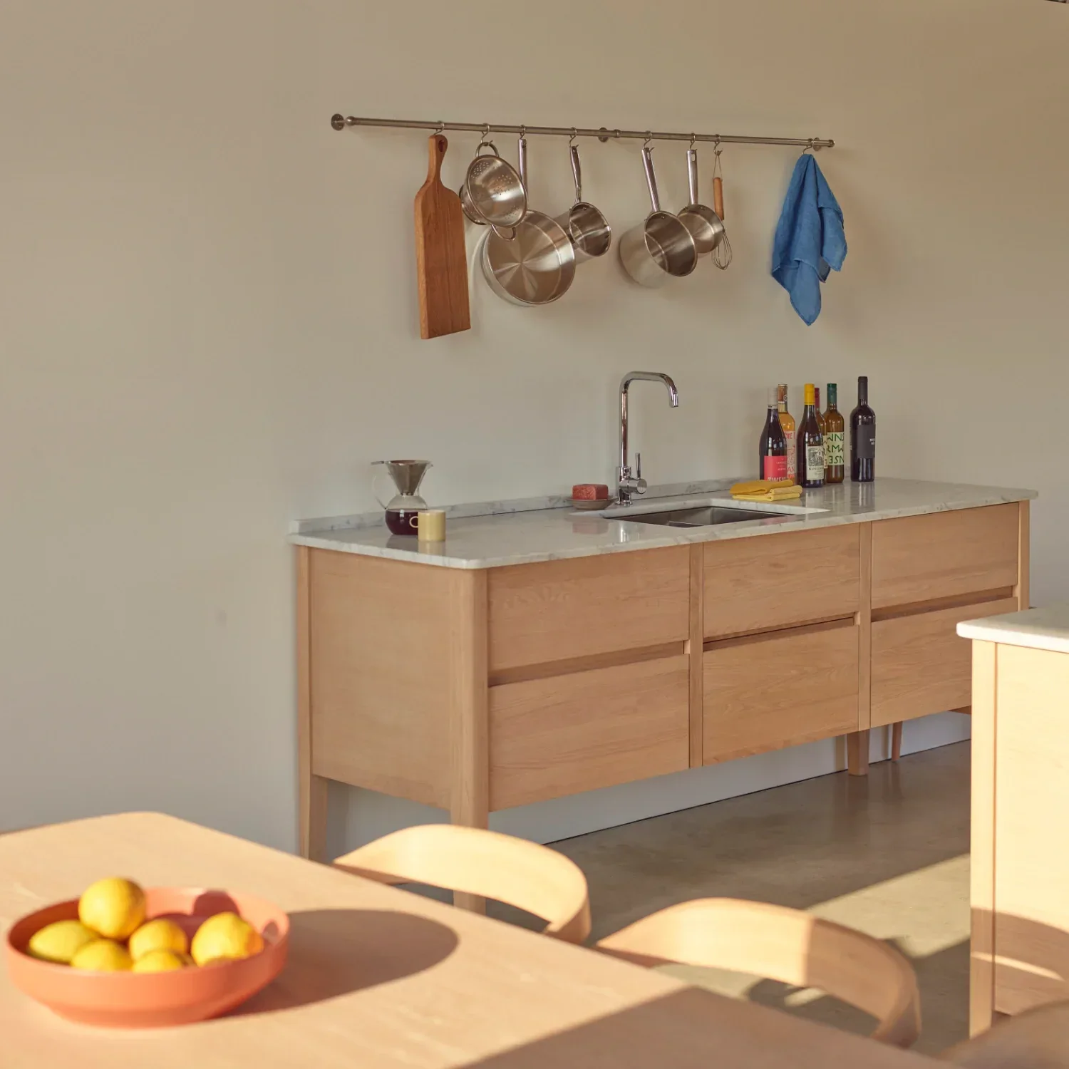 Borough Oak Freestanding Sink Cabinet - Image 3