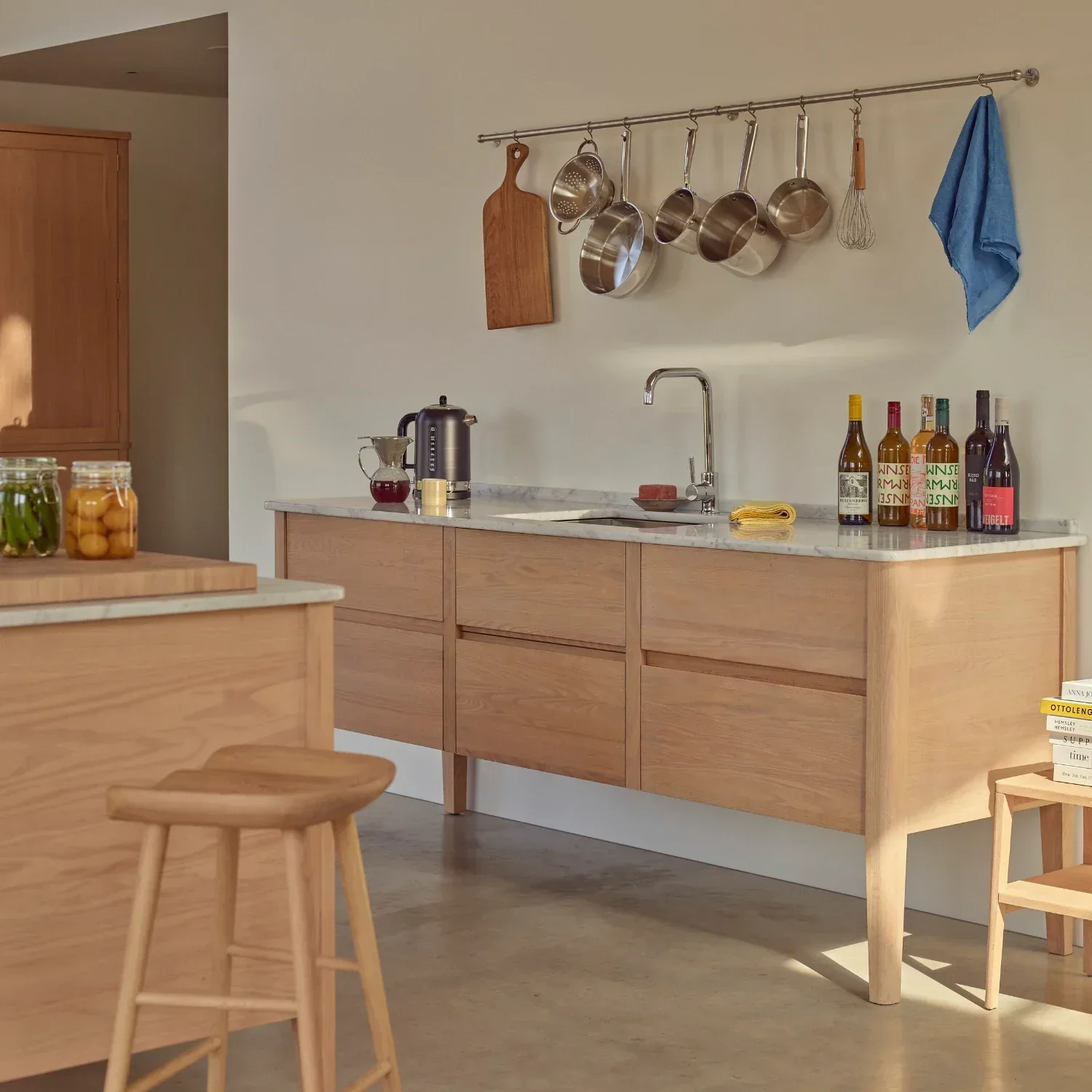 Borough Oak Freestanding Sink Cabinet - Image 7