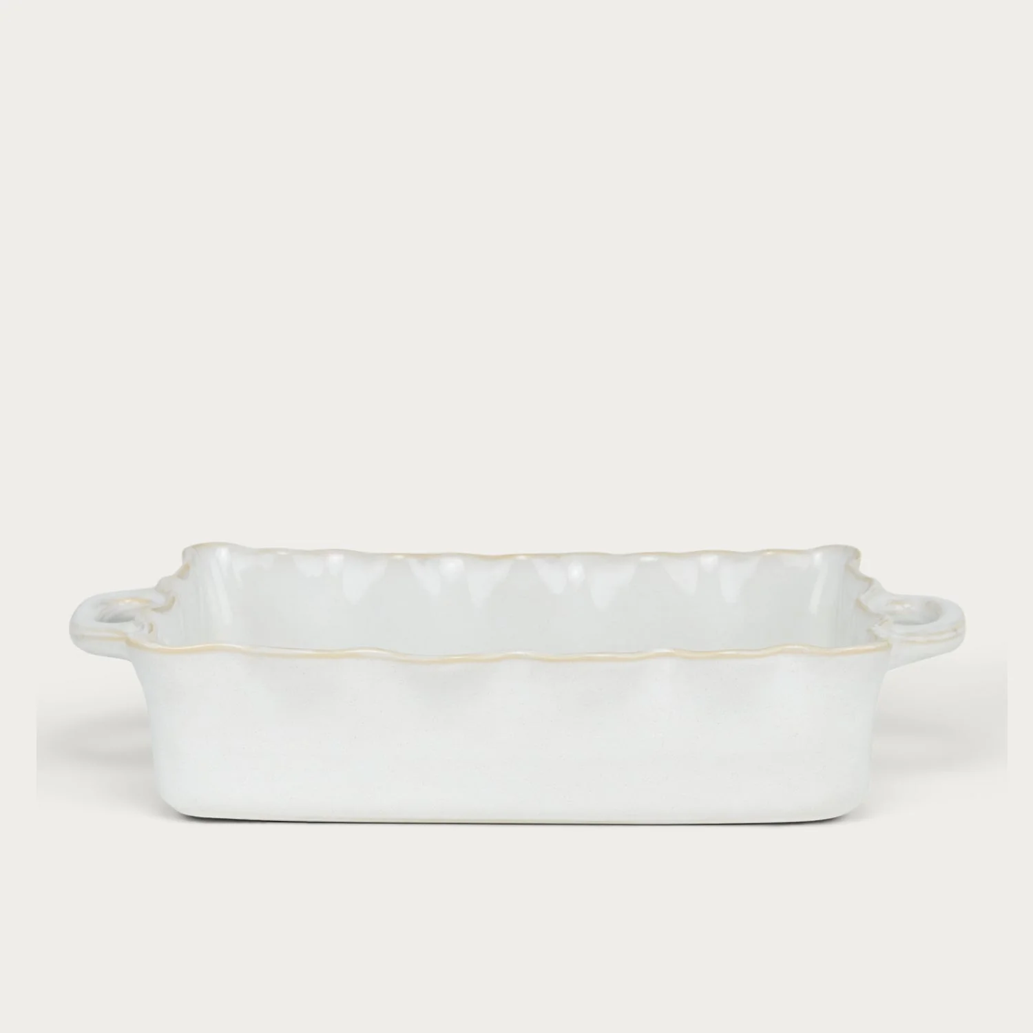 Bramley Stoneware Baking Dish, White - Image 10