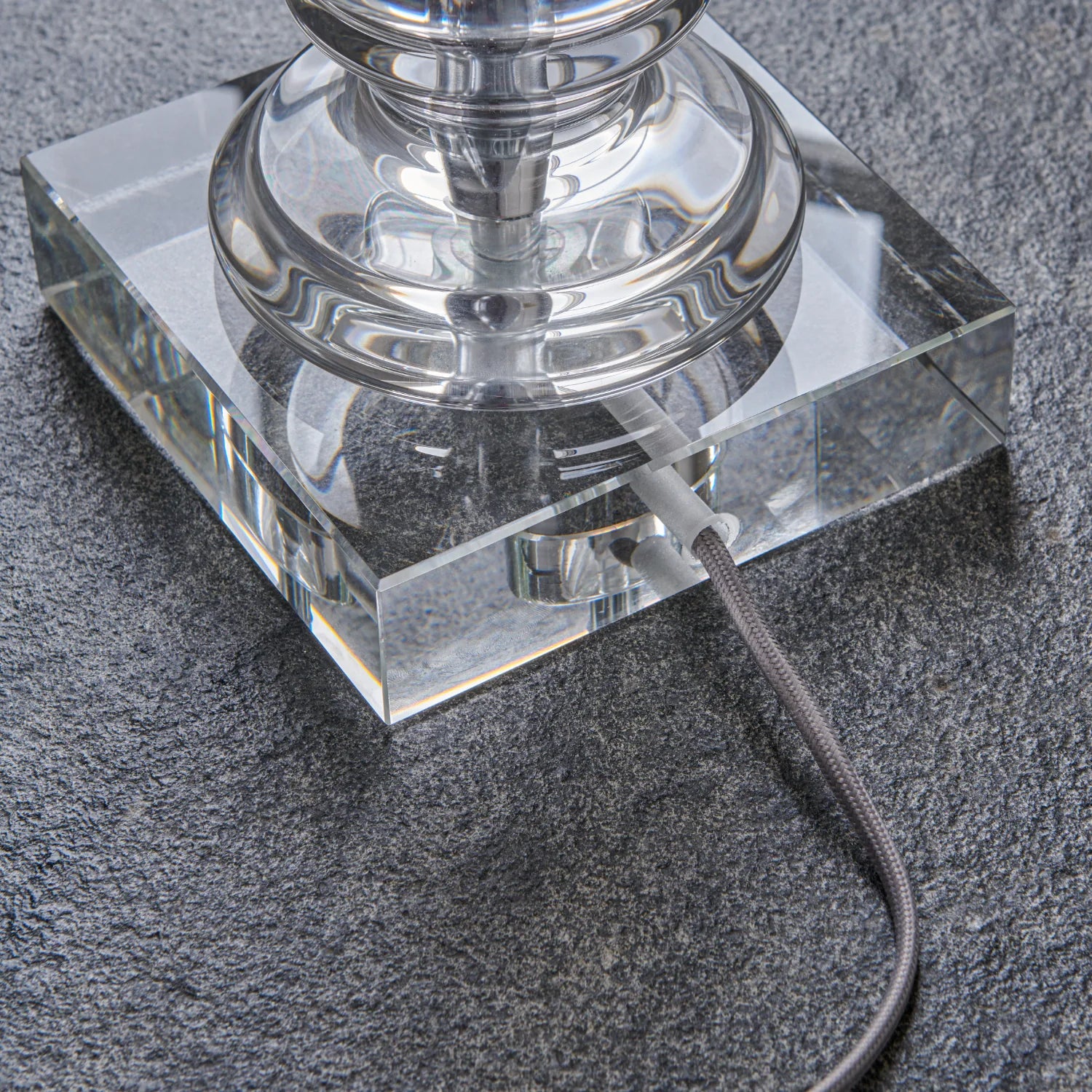 Burlington Crystal Vase Lampstand, Medium - Image 2