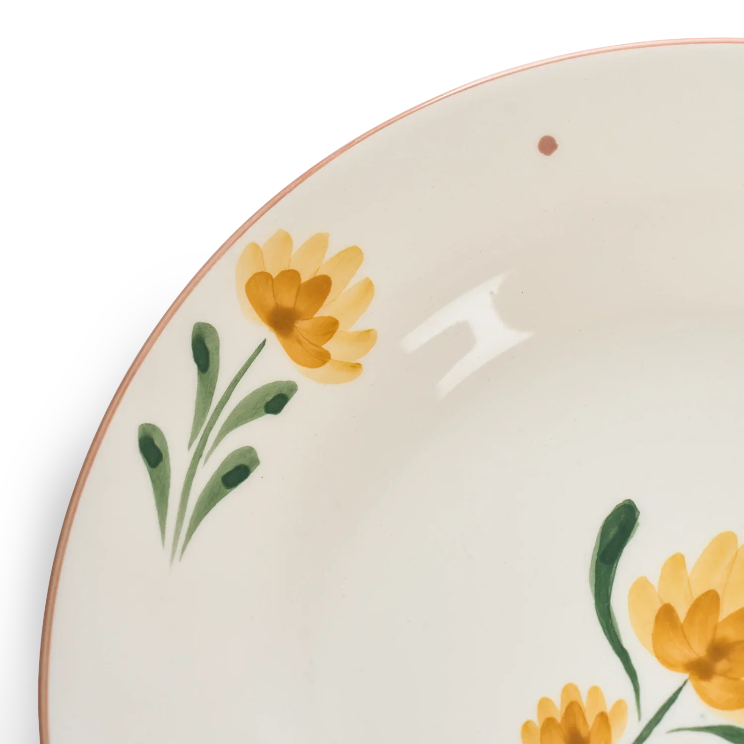 Callington Yellow Flower Dessert Plate - Image 5