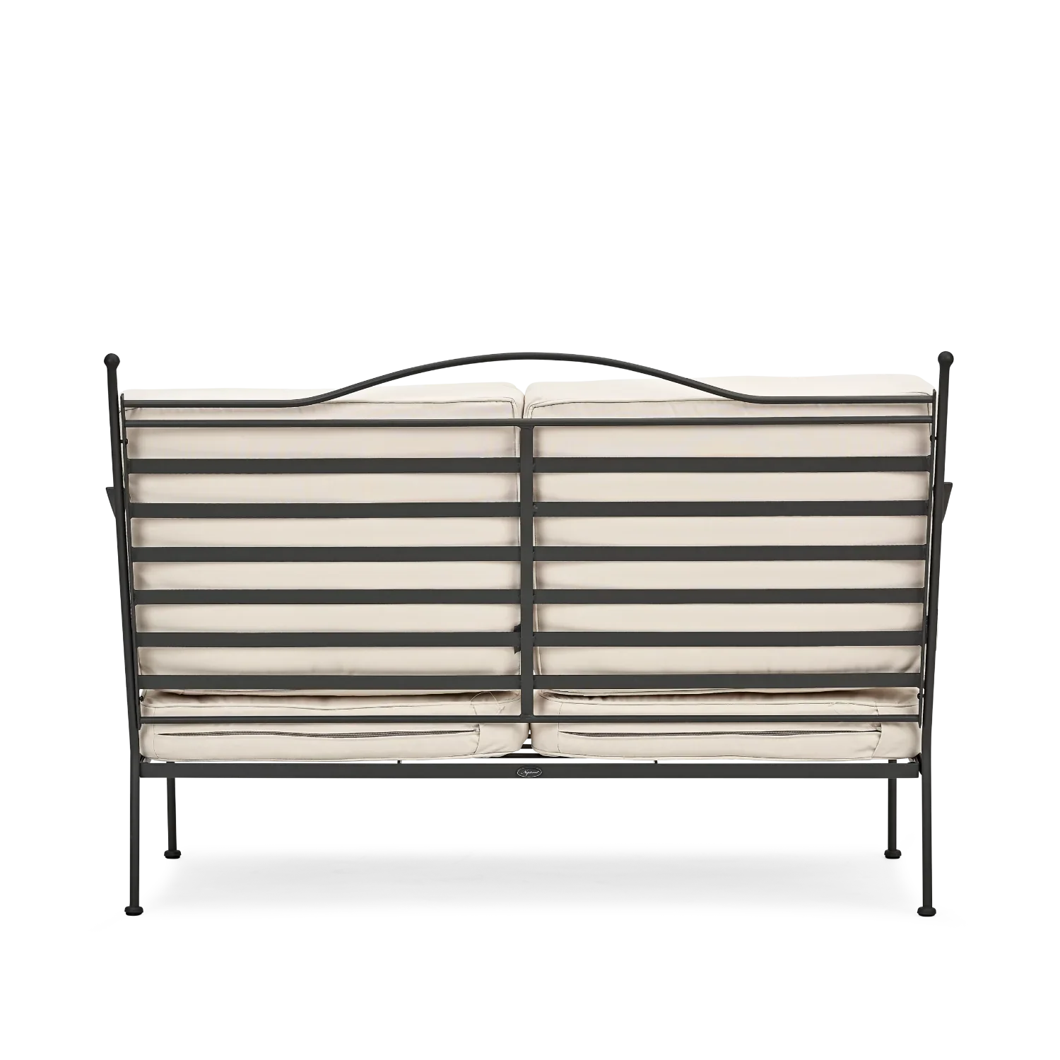 Cheltenham 2 Seater Metal Garden Sofa - Image 8