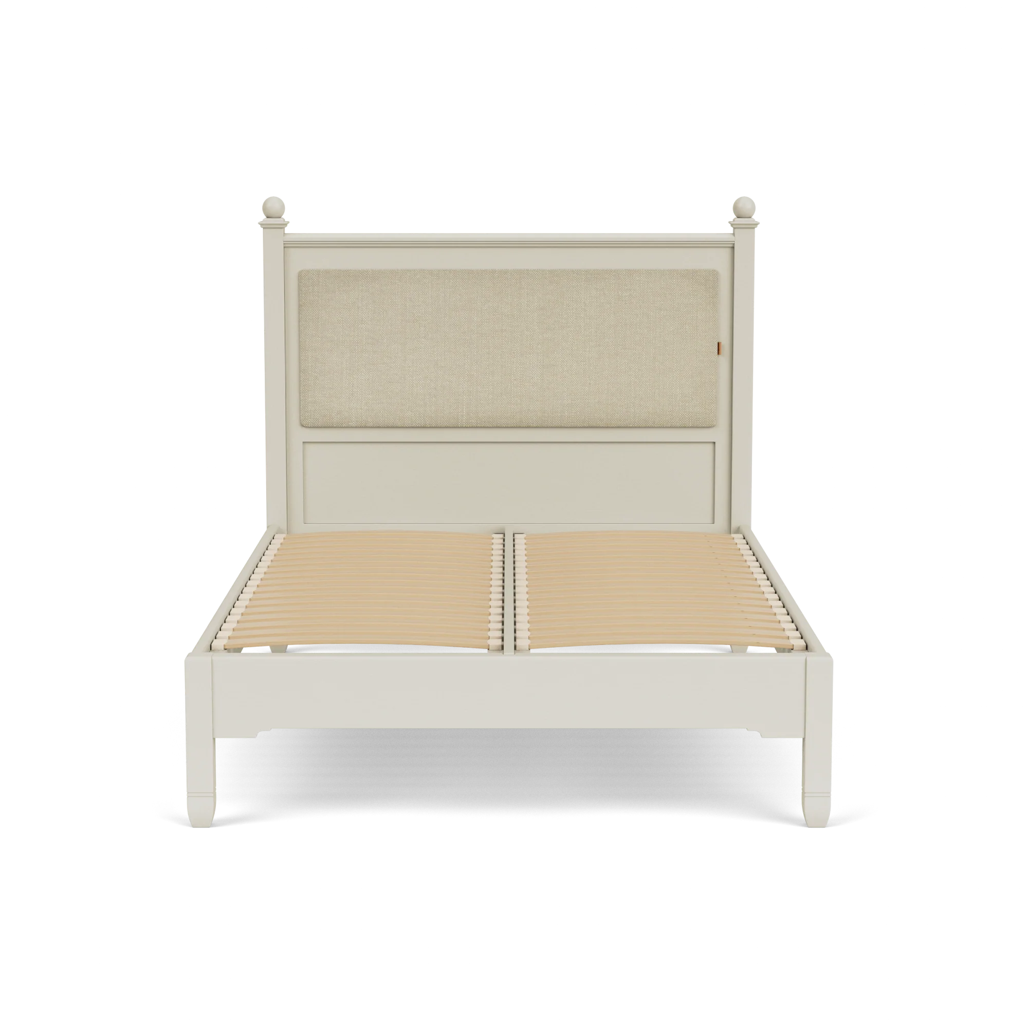 Chichester Double Bed with Upholstered Headboard, Painted - Image 2