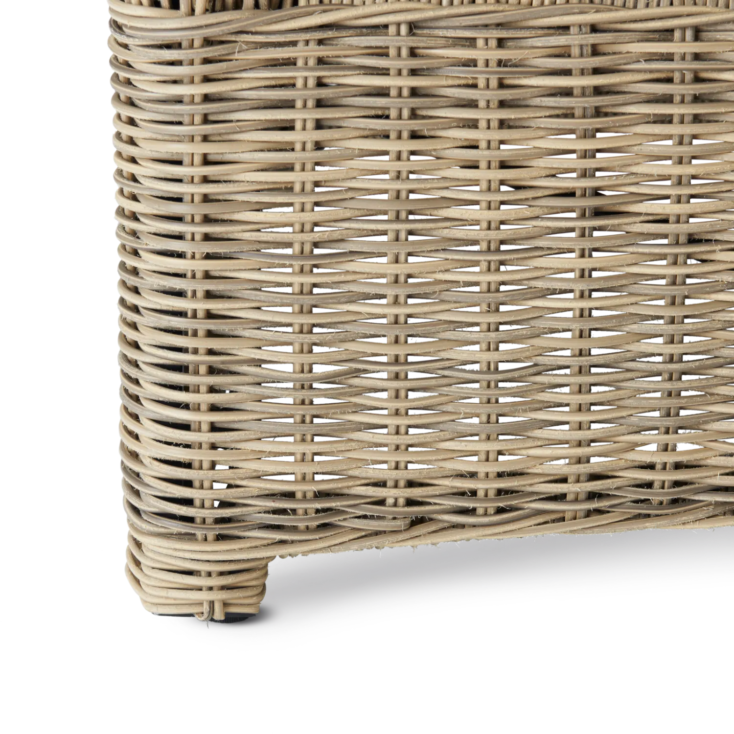 Compton 5 Seater Wicker Garden Sofa & Armchair Set with Coffee Table - Image 6