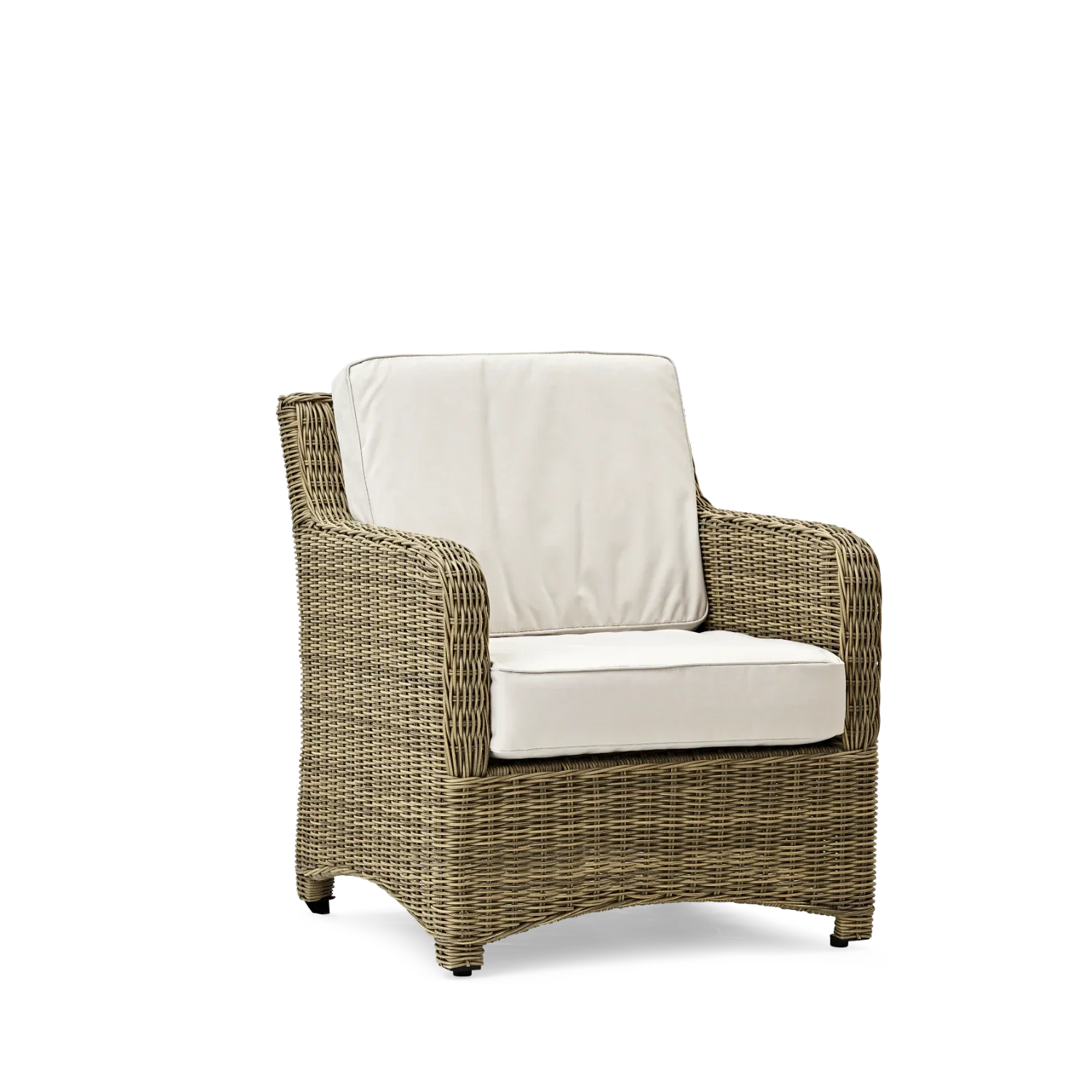 Compton 8 Seater Modular Wicker Garden Corner Sofa Set with Coffee Table & Parasol - Image 5