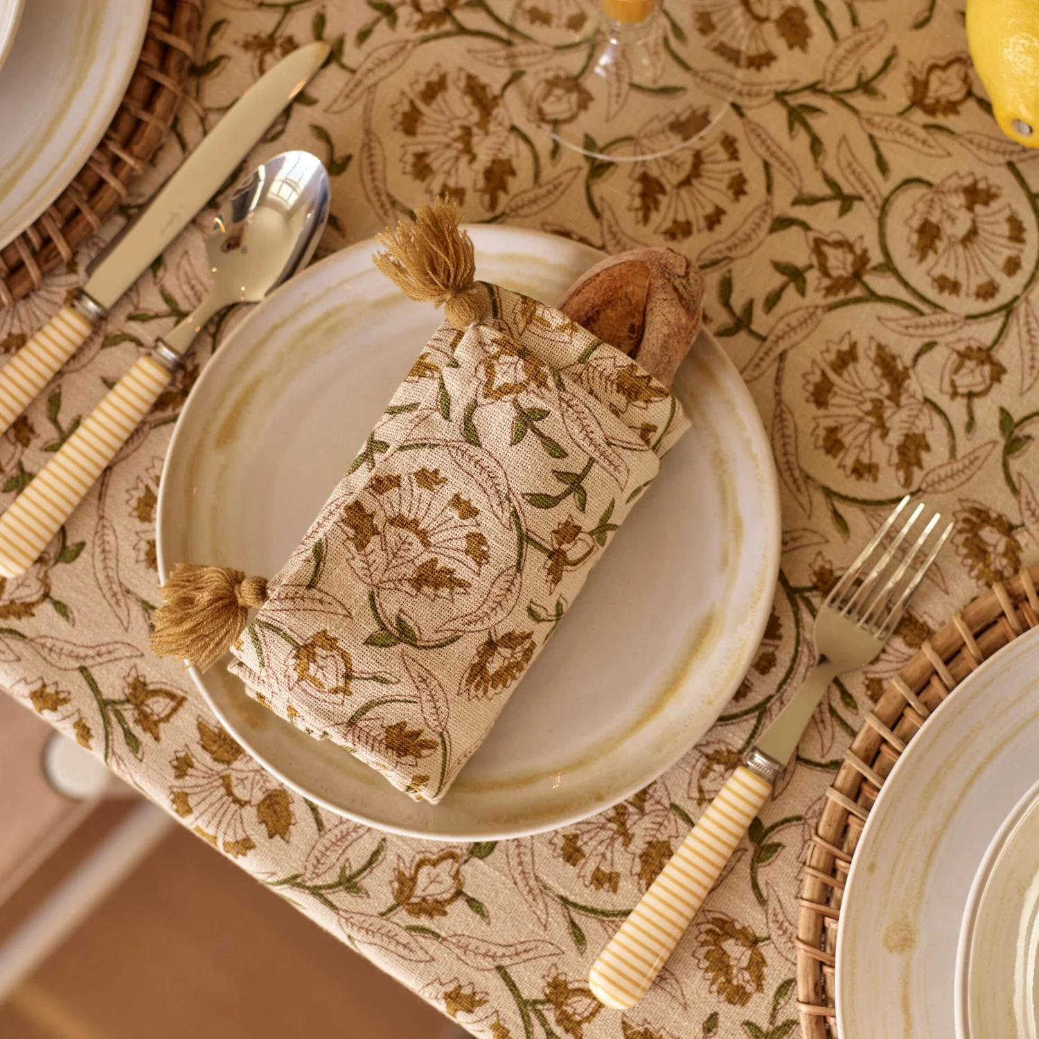 Fife Cotton Linen Napkins, Set of 4