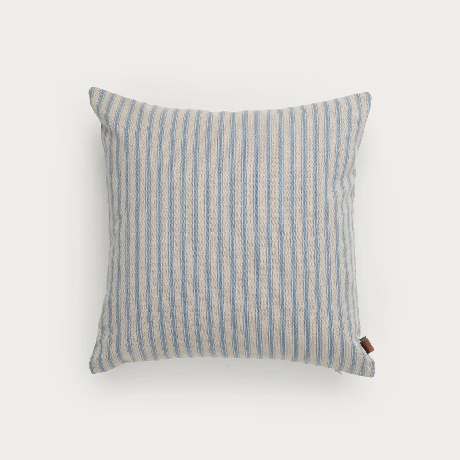 Fine Stripe Outdoor Scatter Cushion, Blue