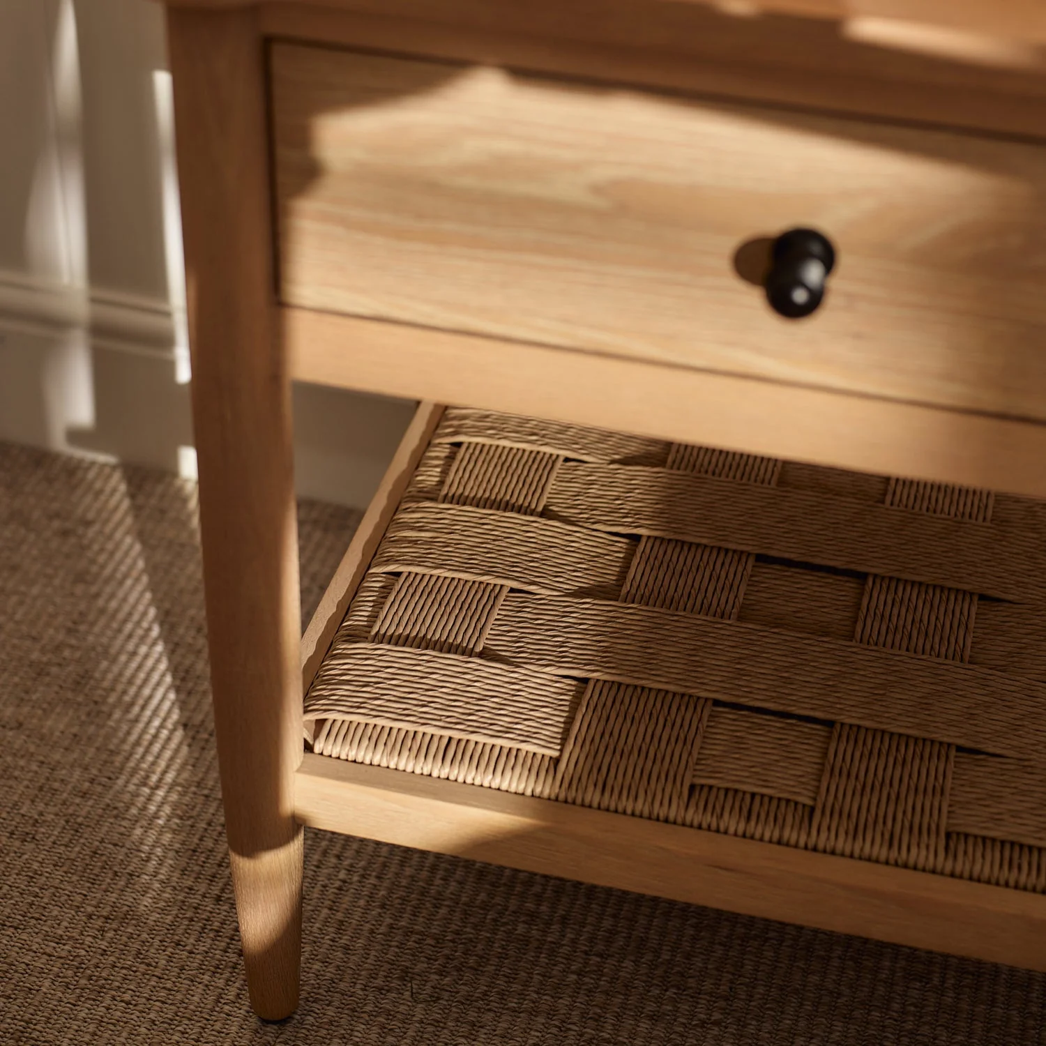Frome Oak Side Table, Natural Oak - Image 3
