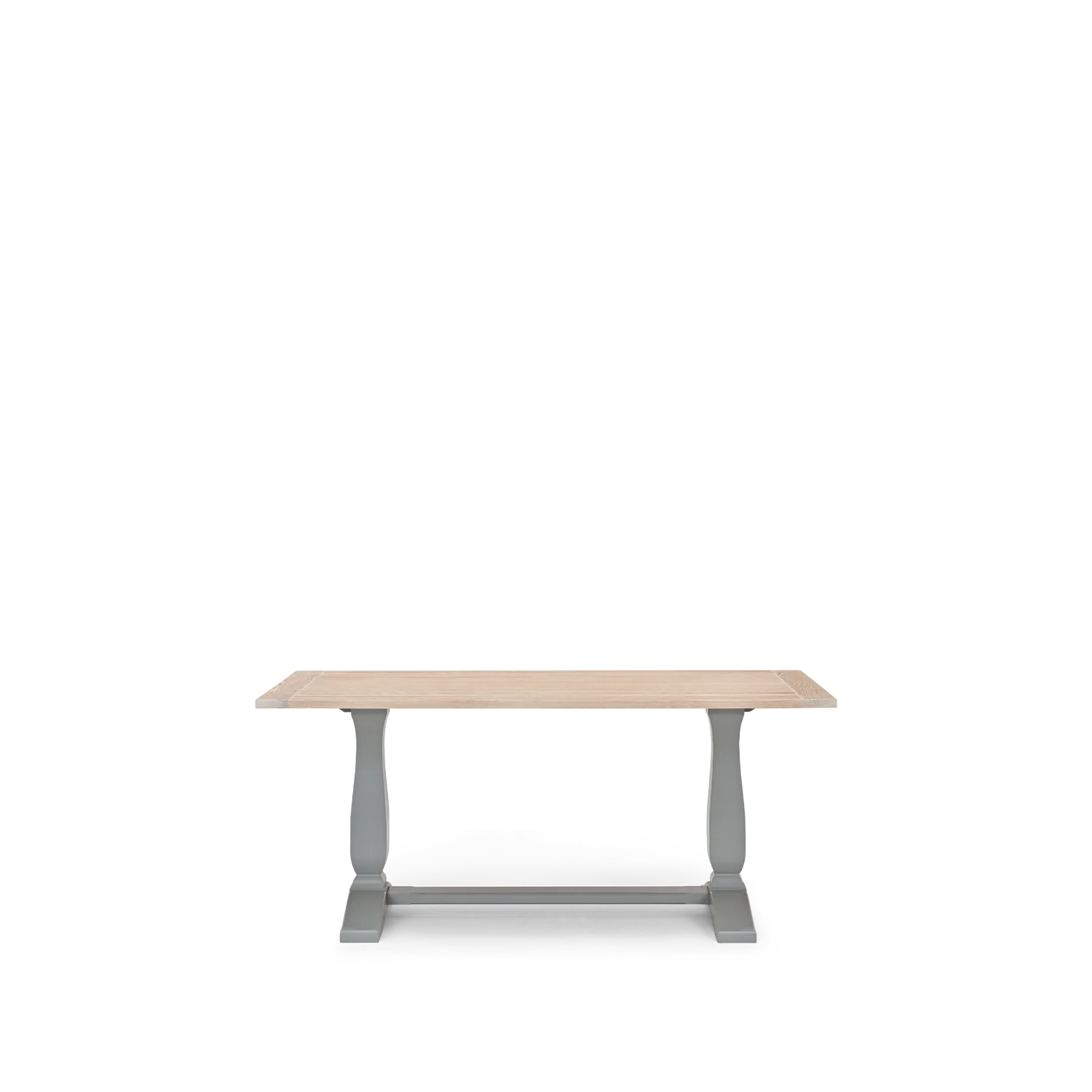 Harrogate 6 Seater Dining Table, Fog