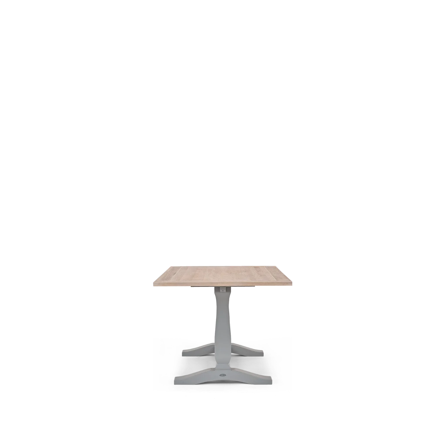 Harrogate 6 Seater Dining Table, Fog - Image 4