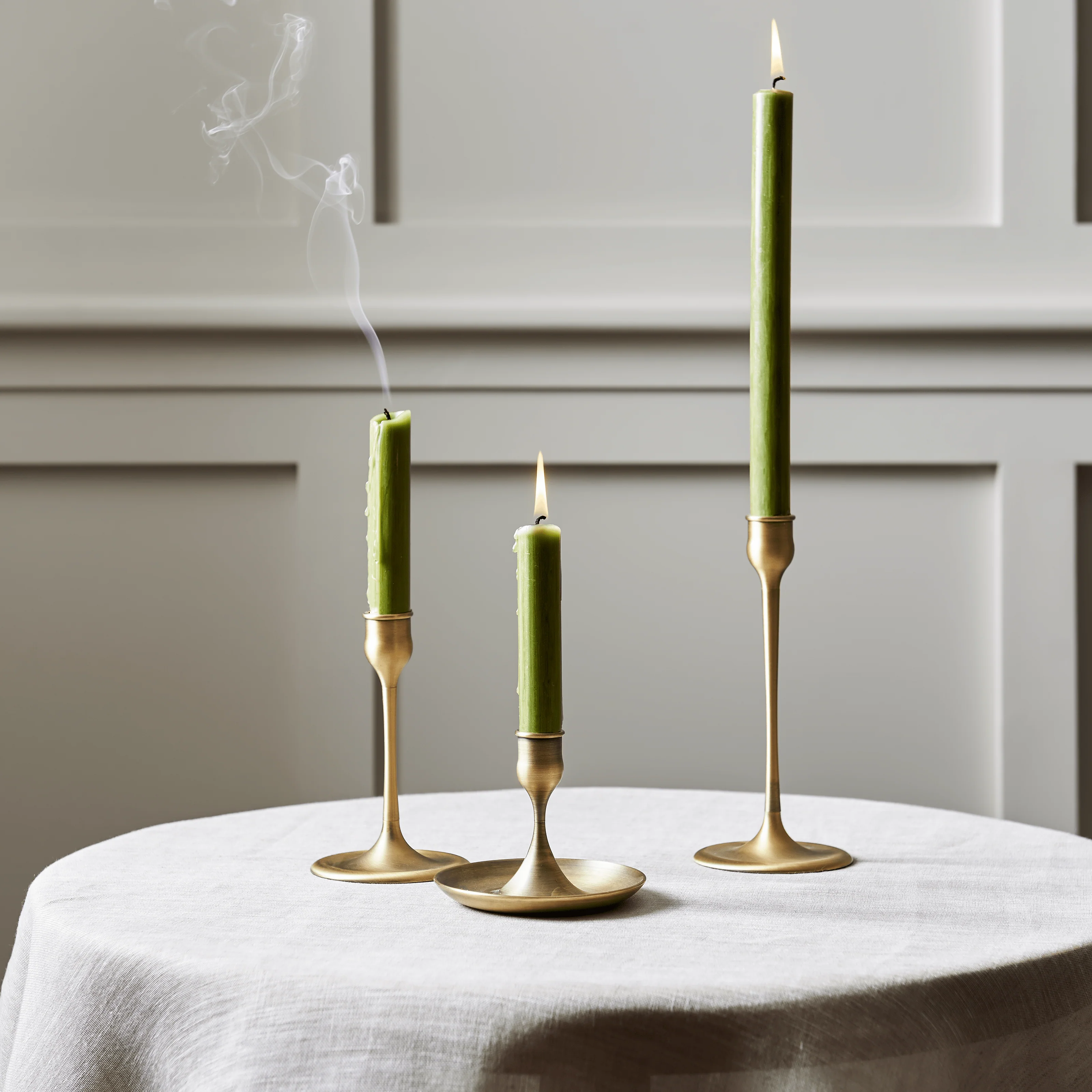 Heddon Candlestick, Brass - Image 3