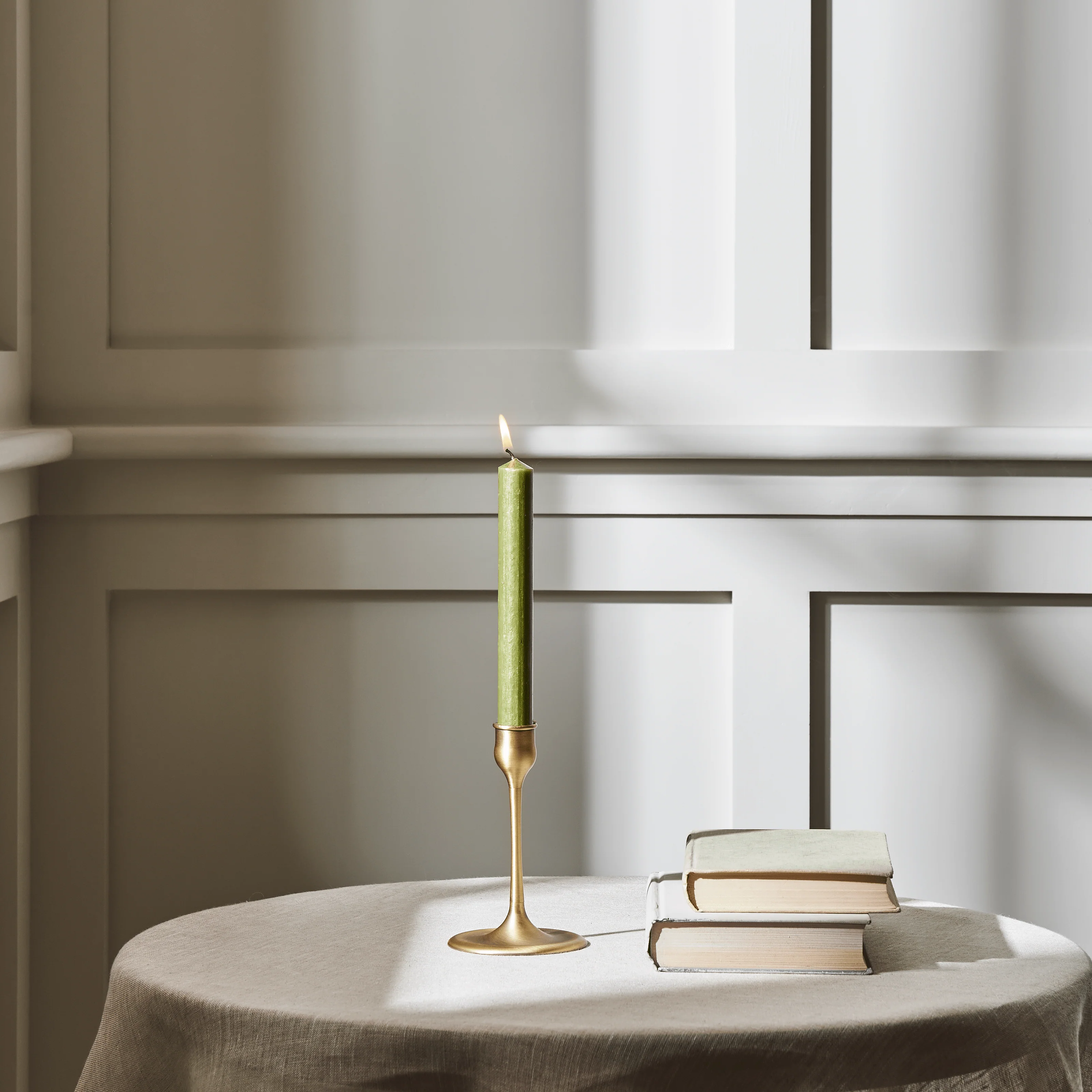 Heddon Candlestick, Brass - Image 8