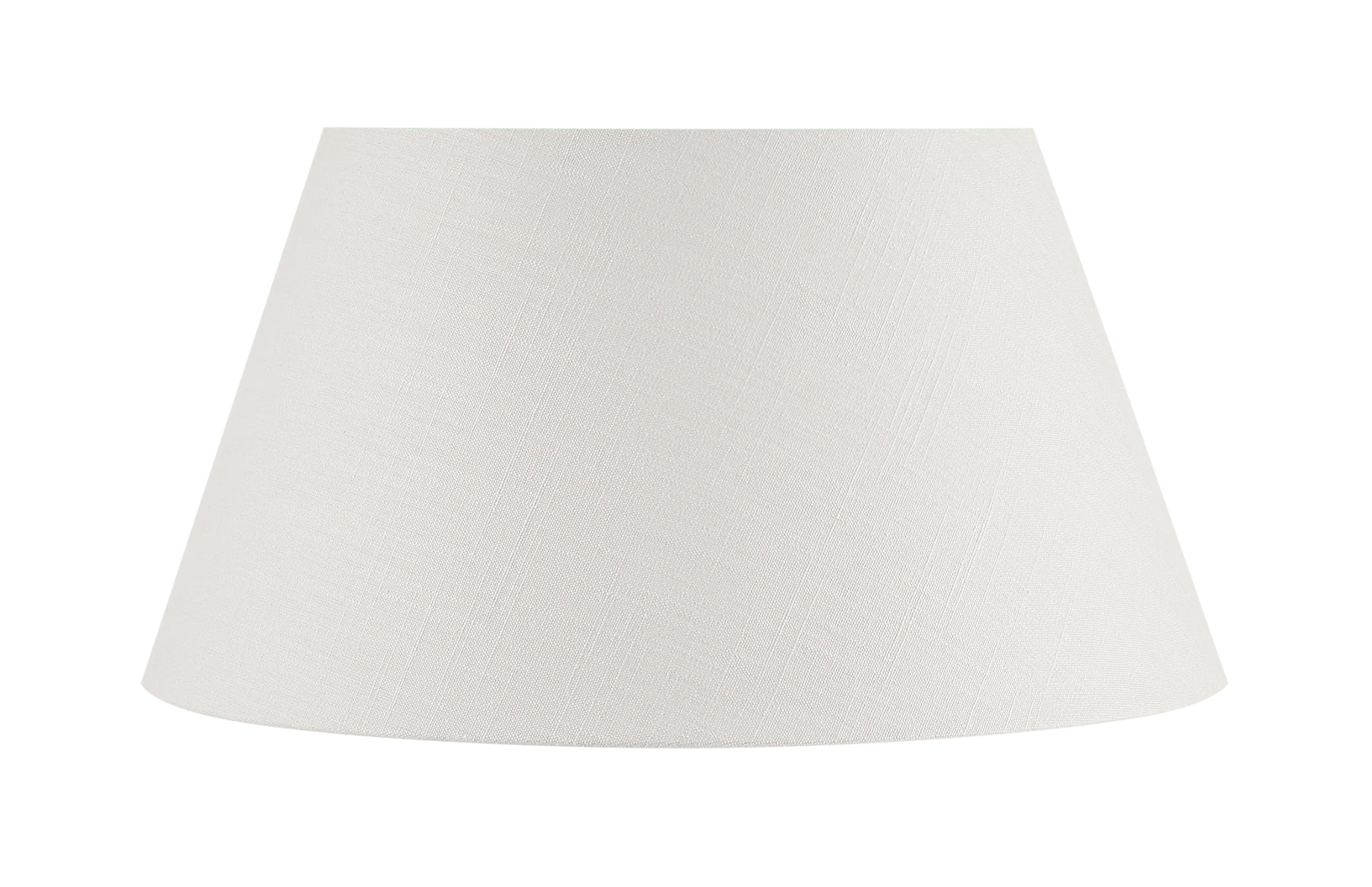 Henry Linen Empire Lampshade, Warm White - Image 4