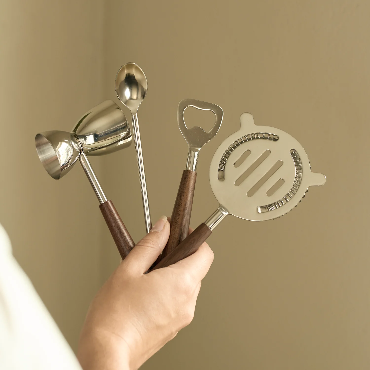 Holland Stainless Steel Bar Tools, 4pc Set - Image 3