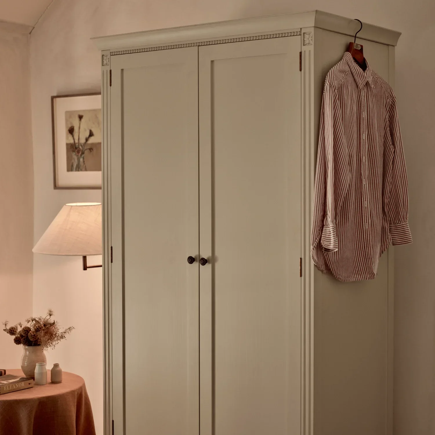 Larsson Double Wardrobe, 104cm - Image 3