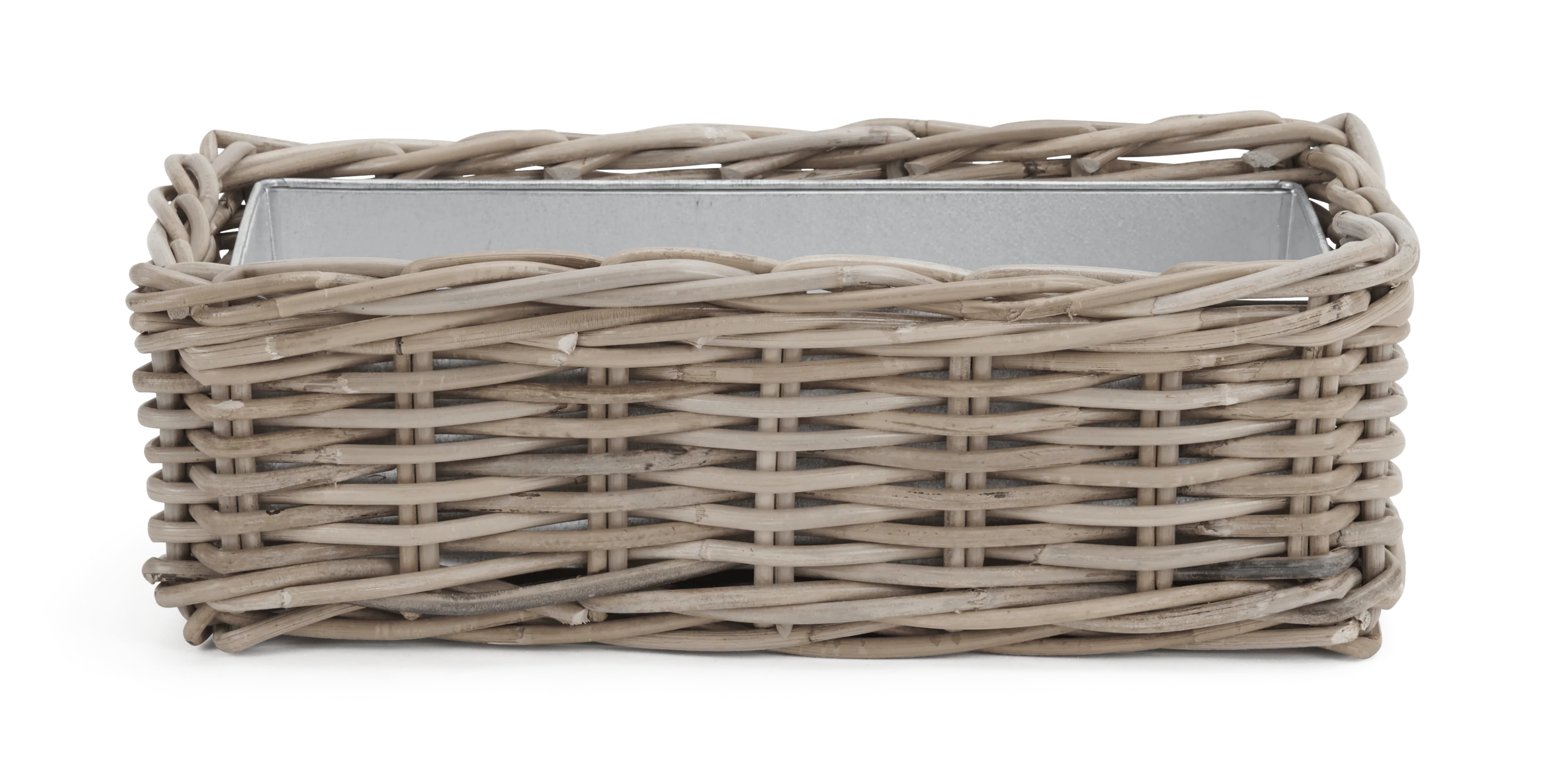 Littleton Wicker Rectangular Basket - Image 4