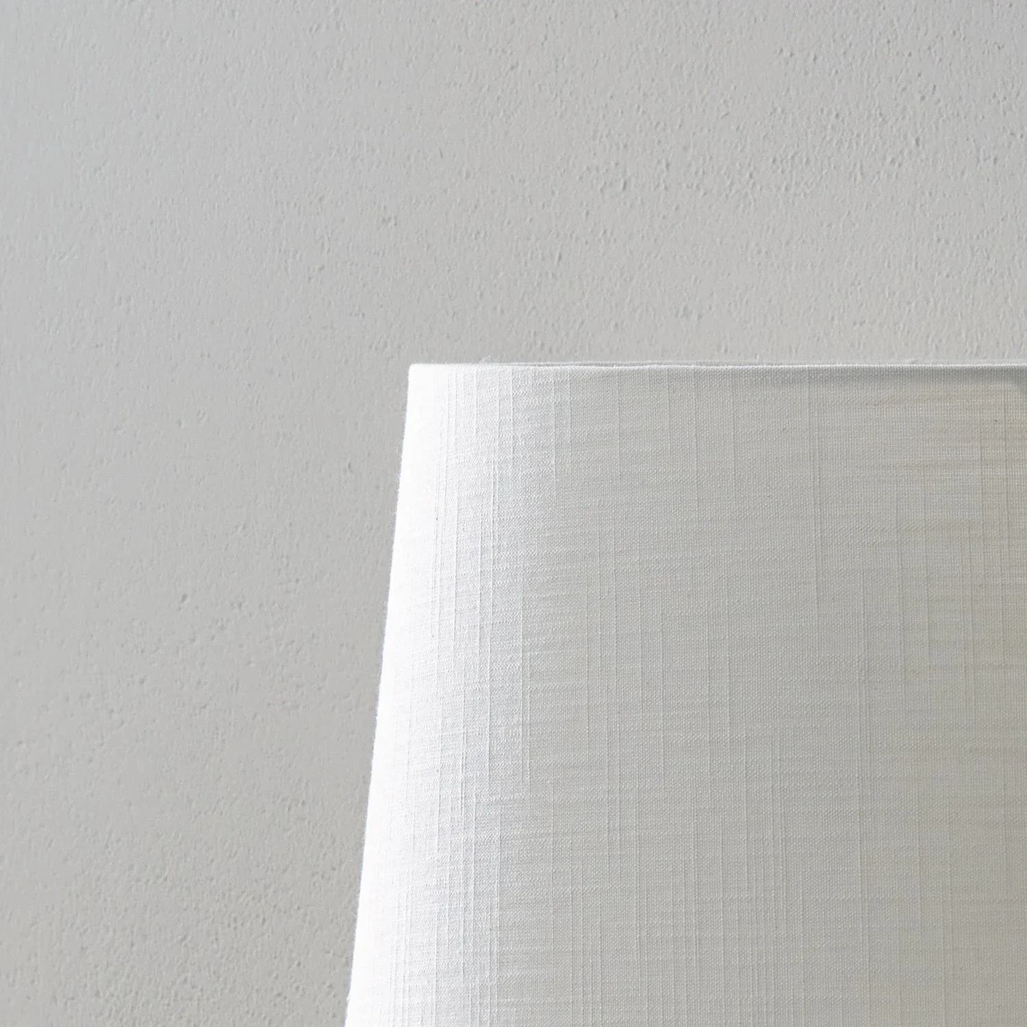 Lucile Linen Tapered Lampshade, Warm White - Image 9