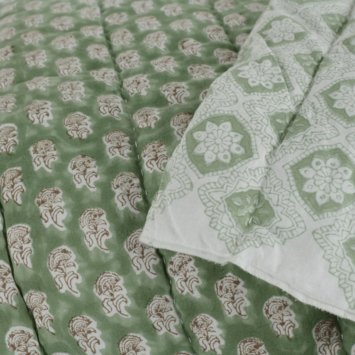 Myla Quilted Cotton Bedspread - Image 4