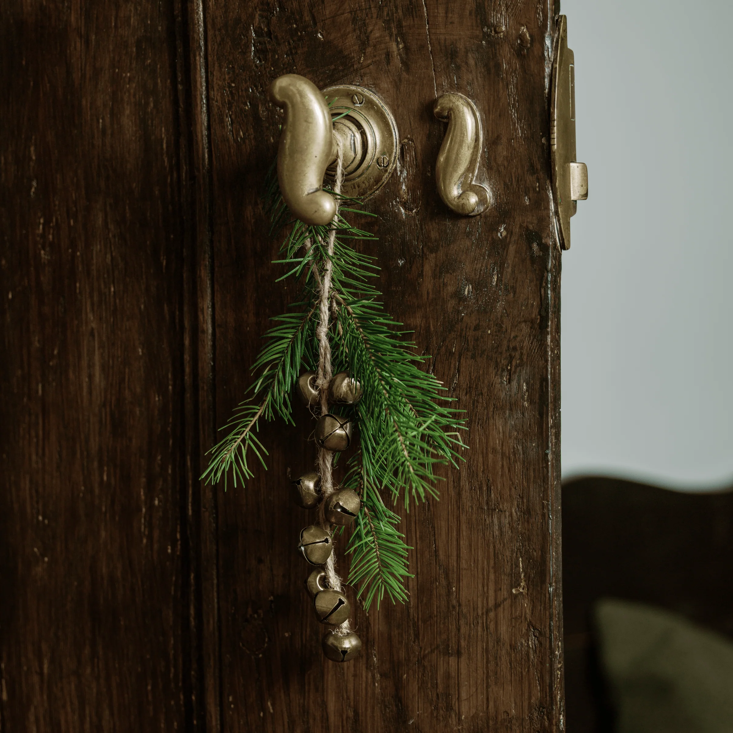 Nora Hanging Bells, Brass - Image 5