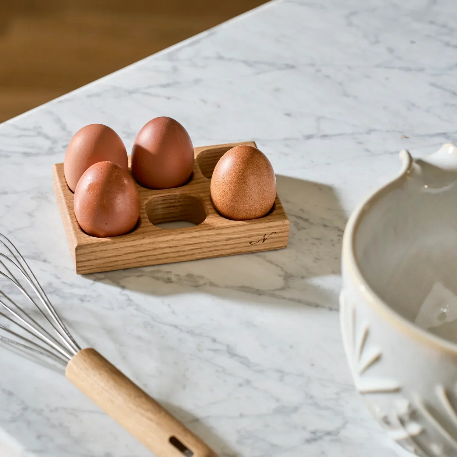 Orford Wooden Egg Holder, 6