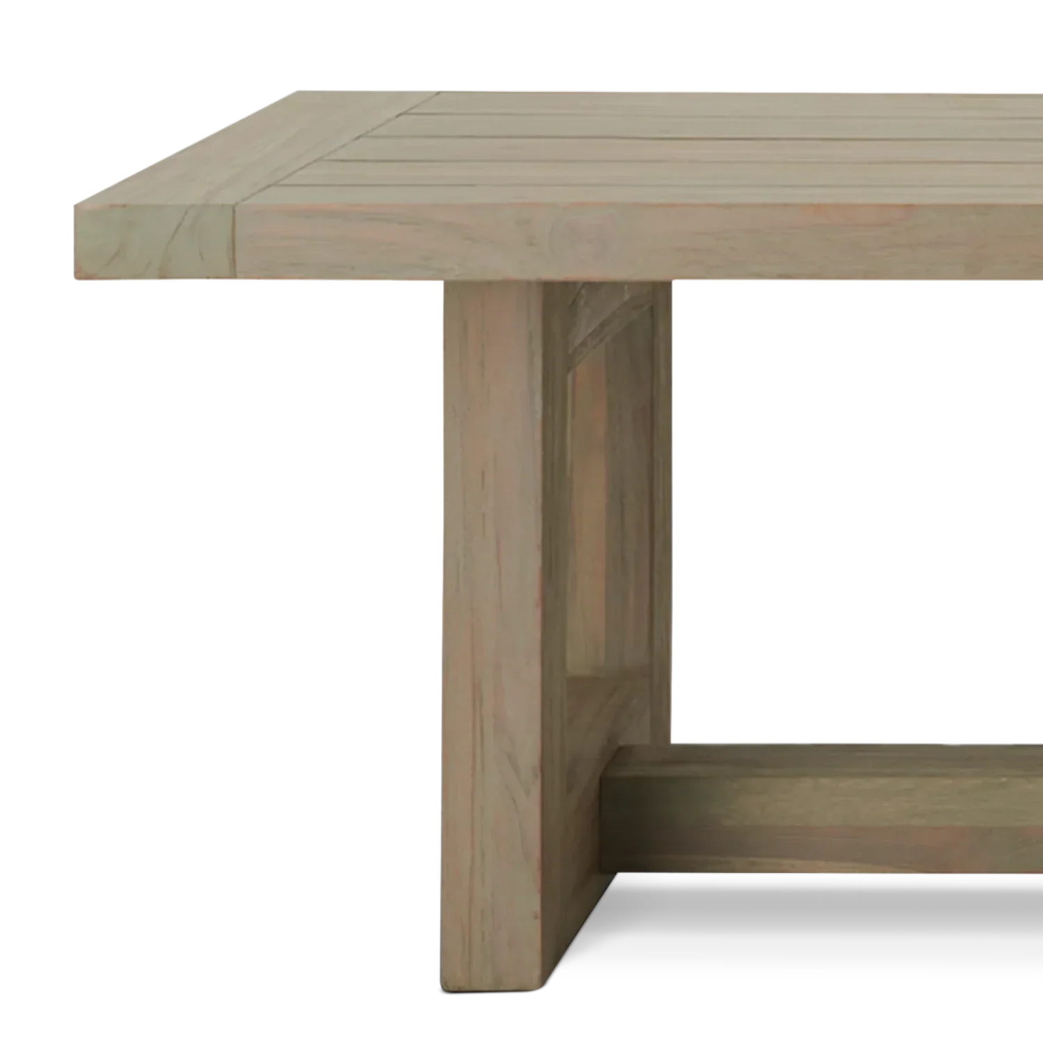 Pembrey 3 Seater Teak Garden Bench - Image 6