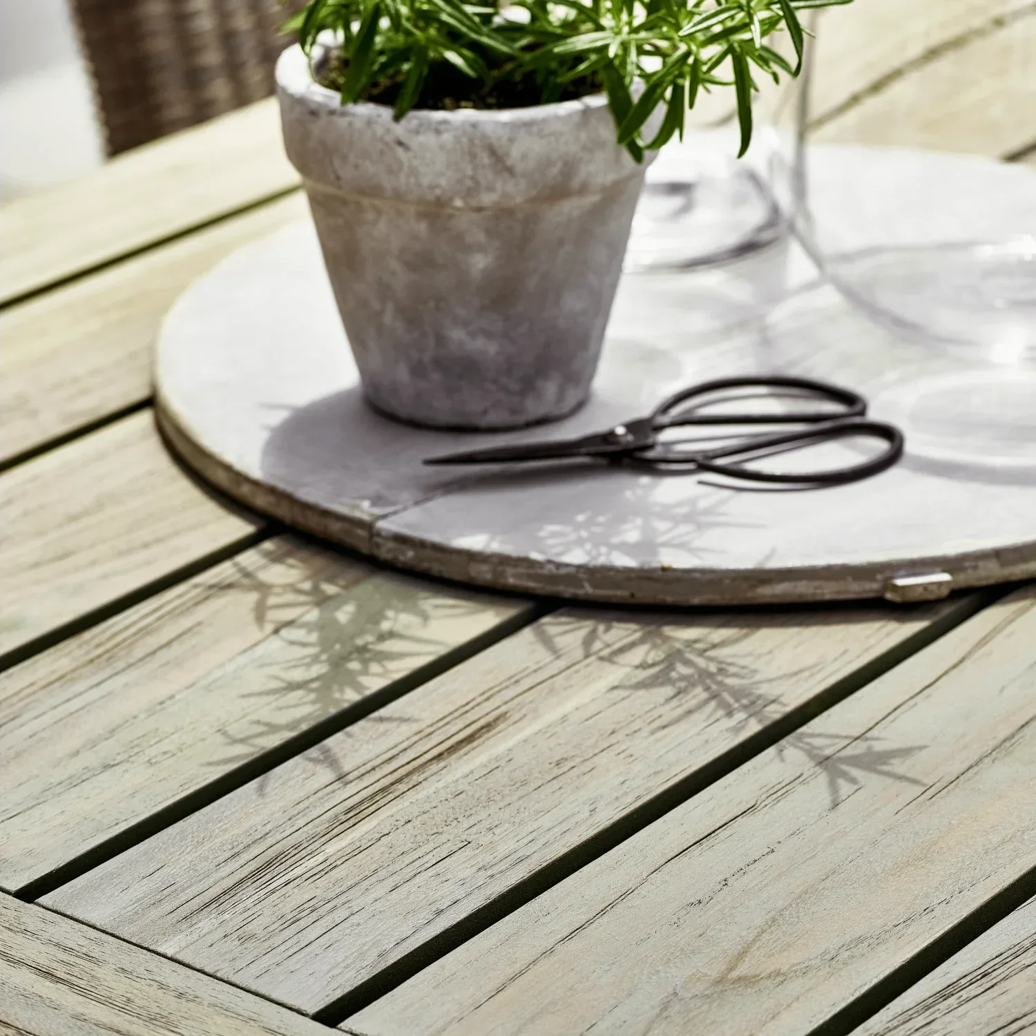 Pembrey 8 Seater Teak Garden Dining Table - Image 10