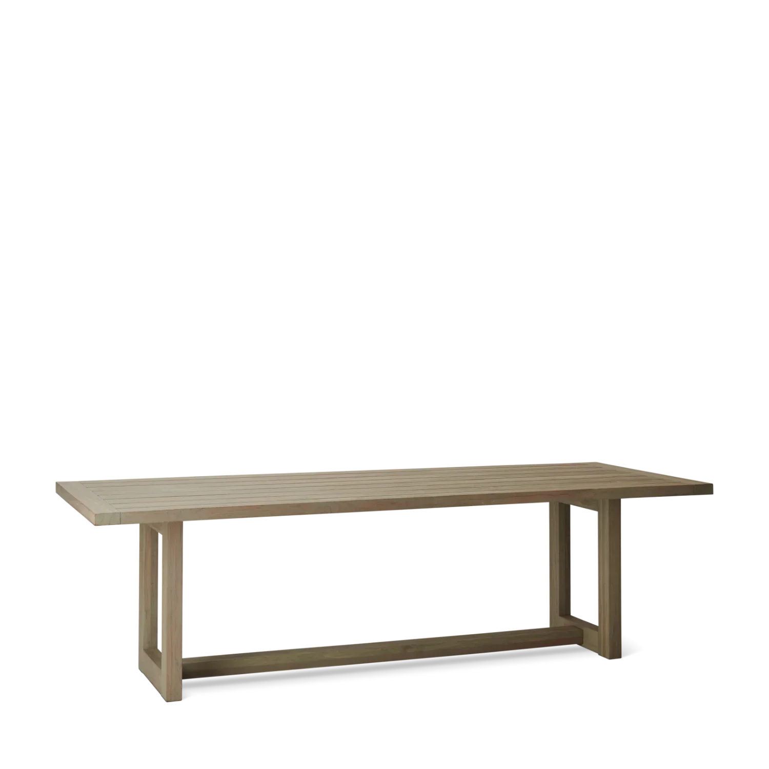 Pembrey 8 Seater Teak Garden Dining Table Set with Longmeadow Dining Chairs - Image 10