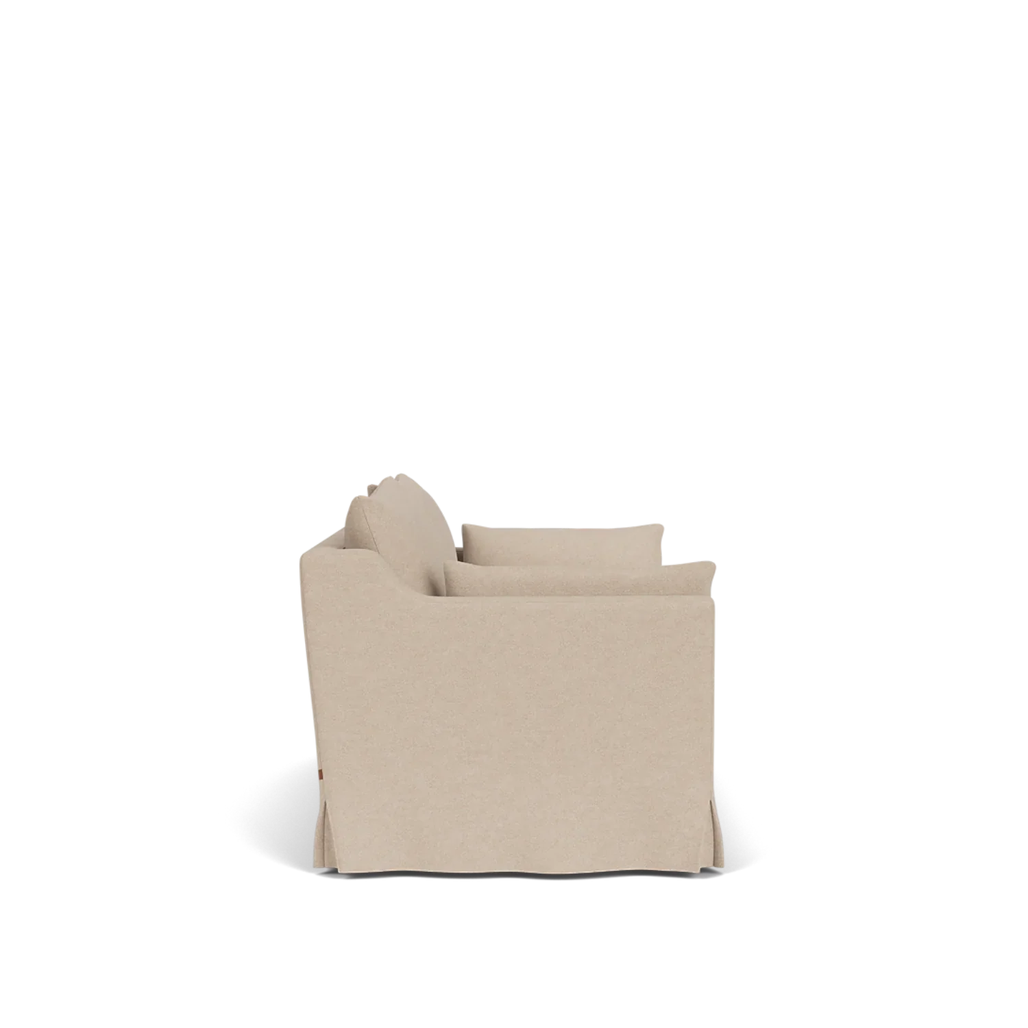 Renewed Eliza 4 Seater Loose Cover Only, Signature Linen Calico - Image 3
