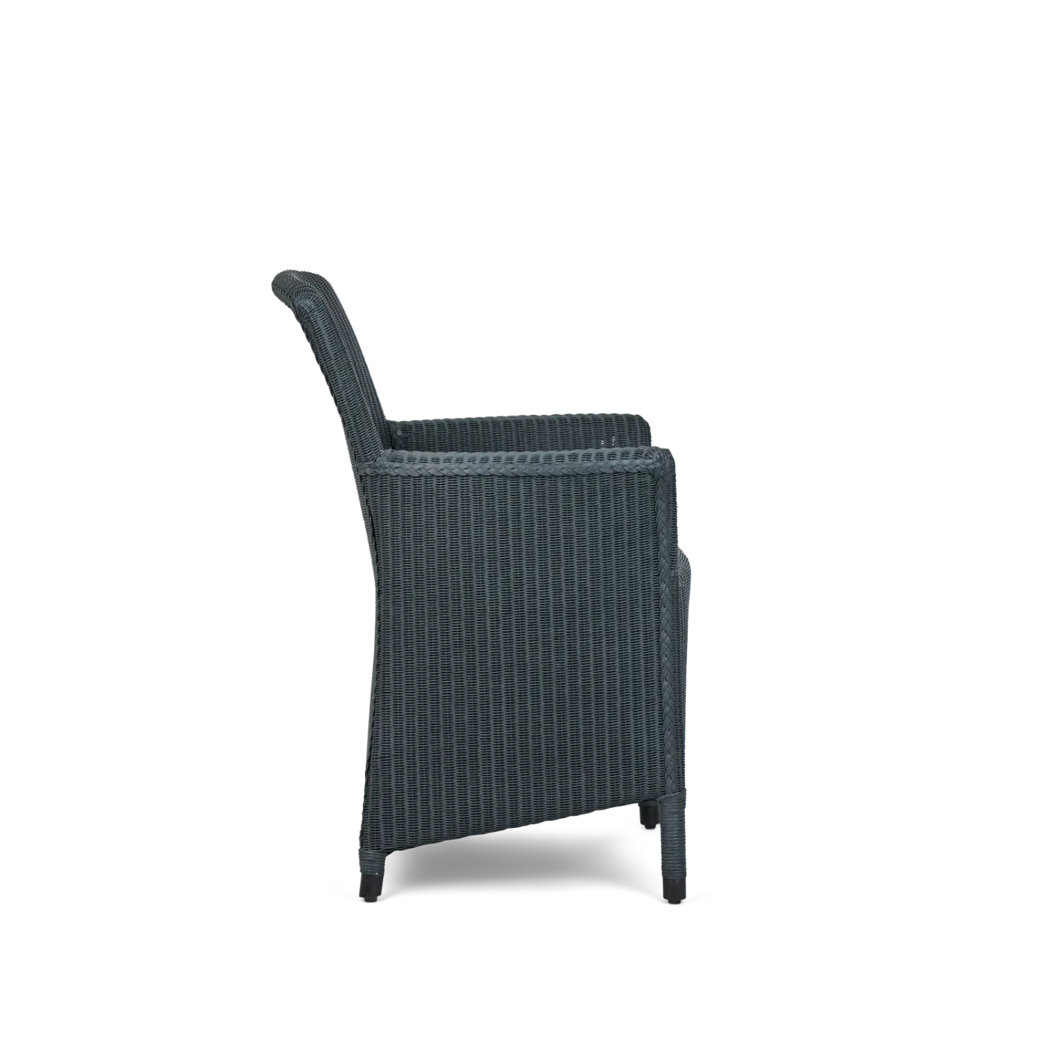 Renewed Havana Lloyd Loom Carver Dining Chair, Charcoal - Image 7