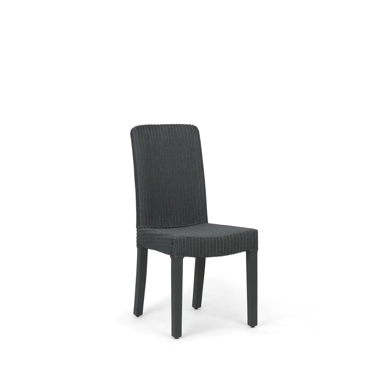 Renewed Montague Lloyd Loom Dining Chair, Charcoal - Image 6