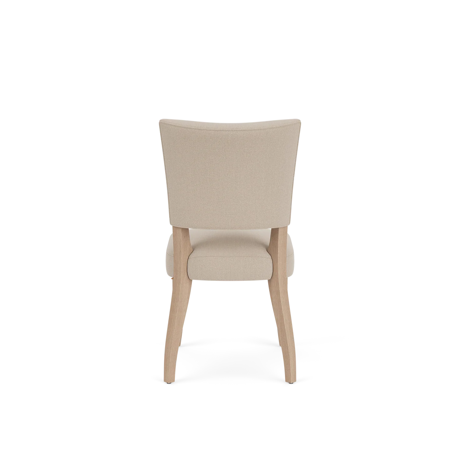 Renewed Mowbray Chairs, Heavyweight Linen Millet, Vintage Oak Legs - Image 4