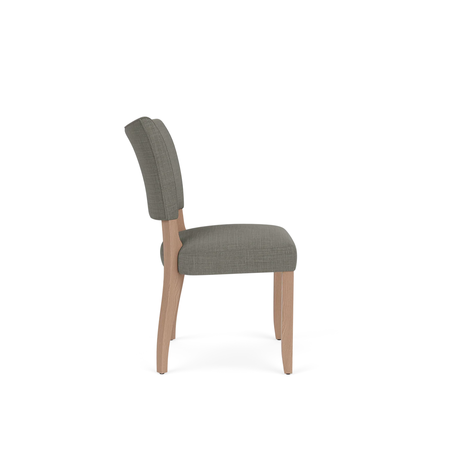 Renewed Mowbray Dining Chair - Harry Storm - Natural Oak Legs - Image 3