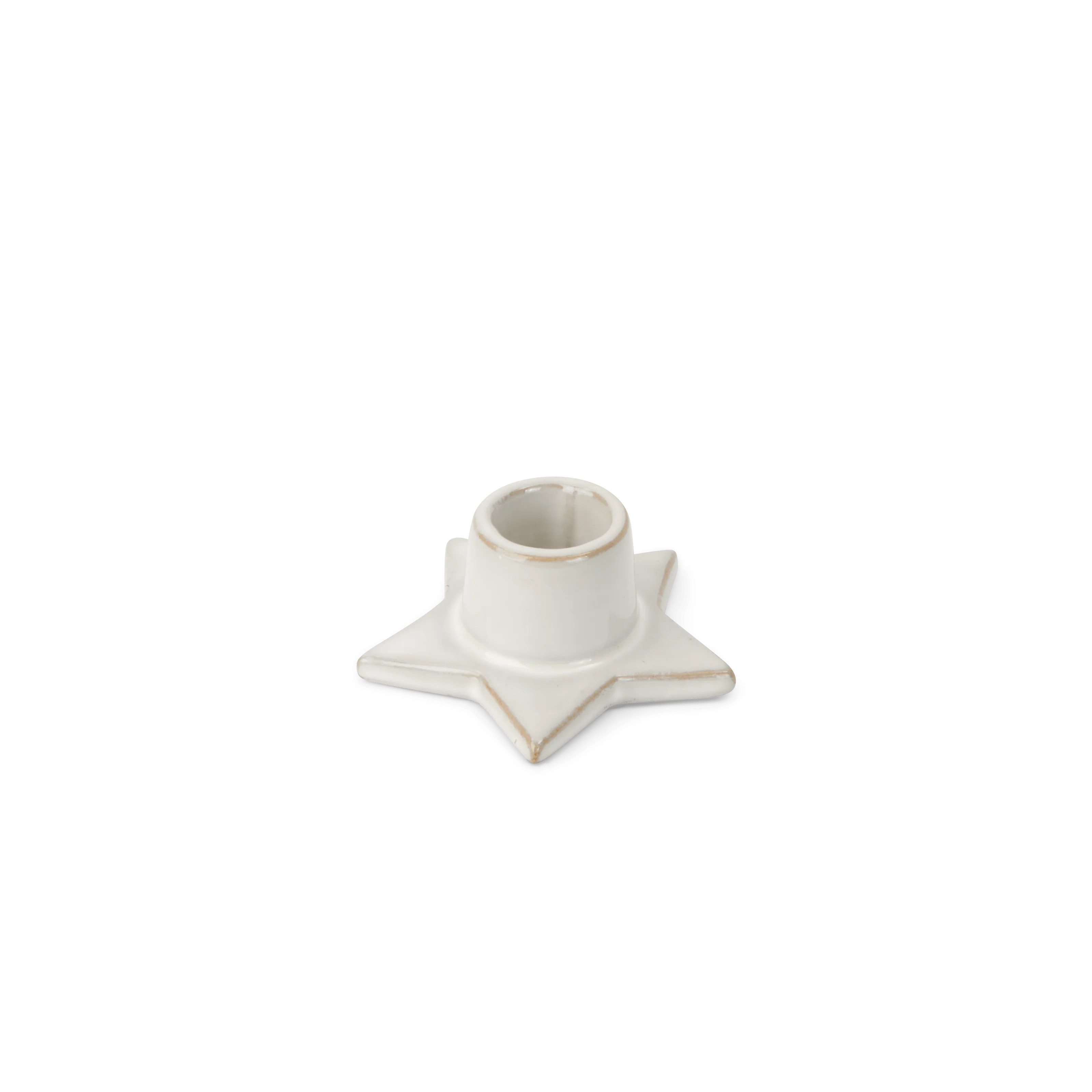 Ripley Ceramic Dinner Candle Holder