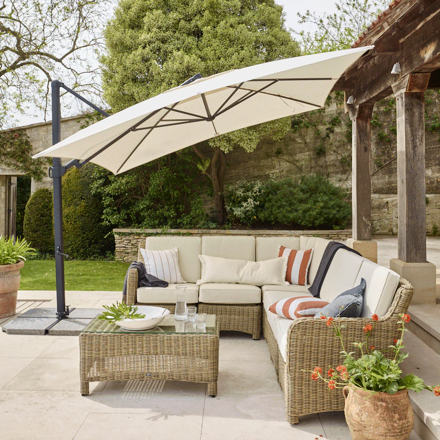 Spritsail 3x3m Square Cantilever Parasol