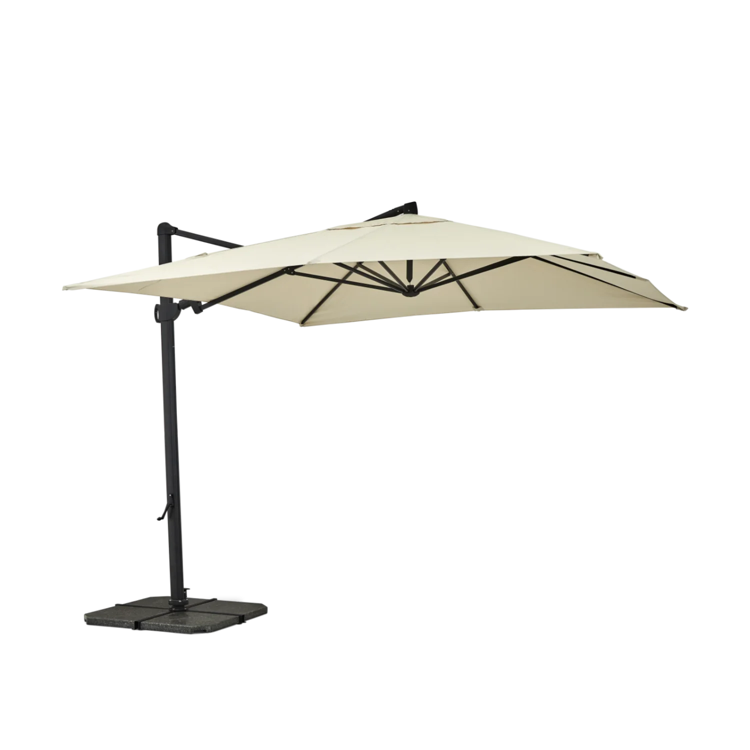 Spritsail 3x3m Square Cantilever Parasol - Image 11