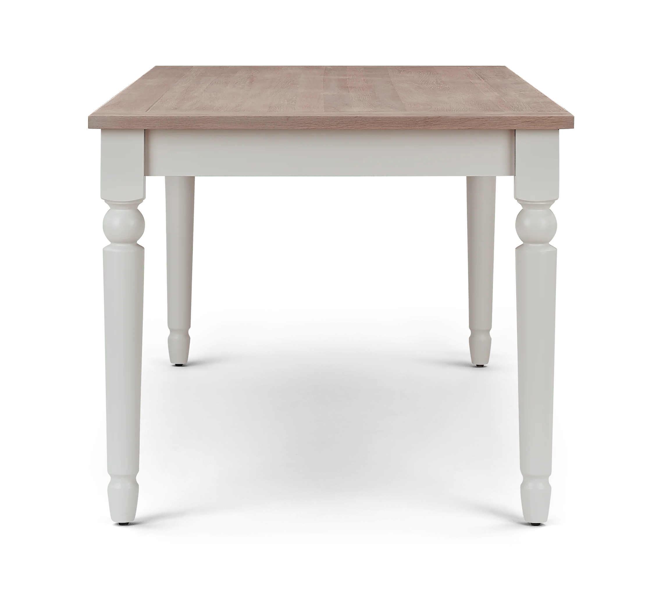 Suffolk 6 Seater Oak Dining Table - Image 4