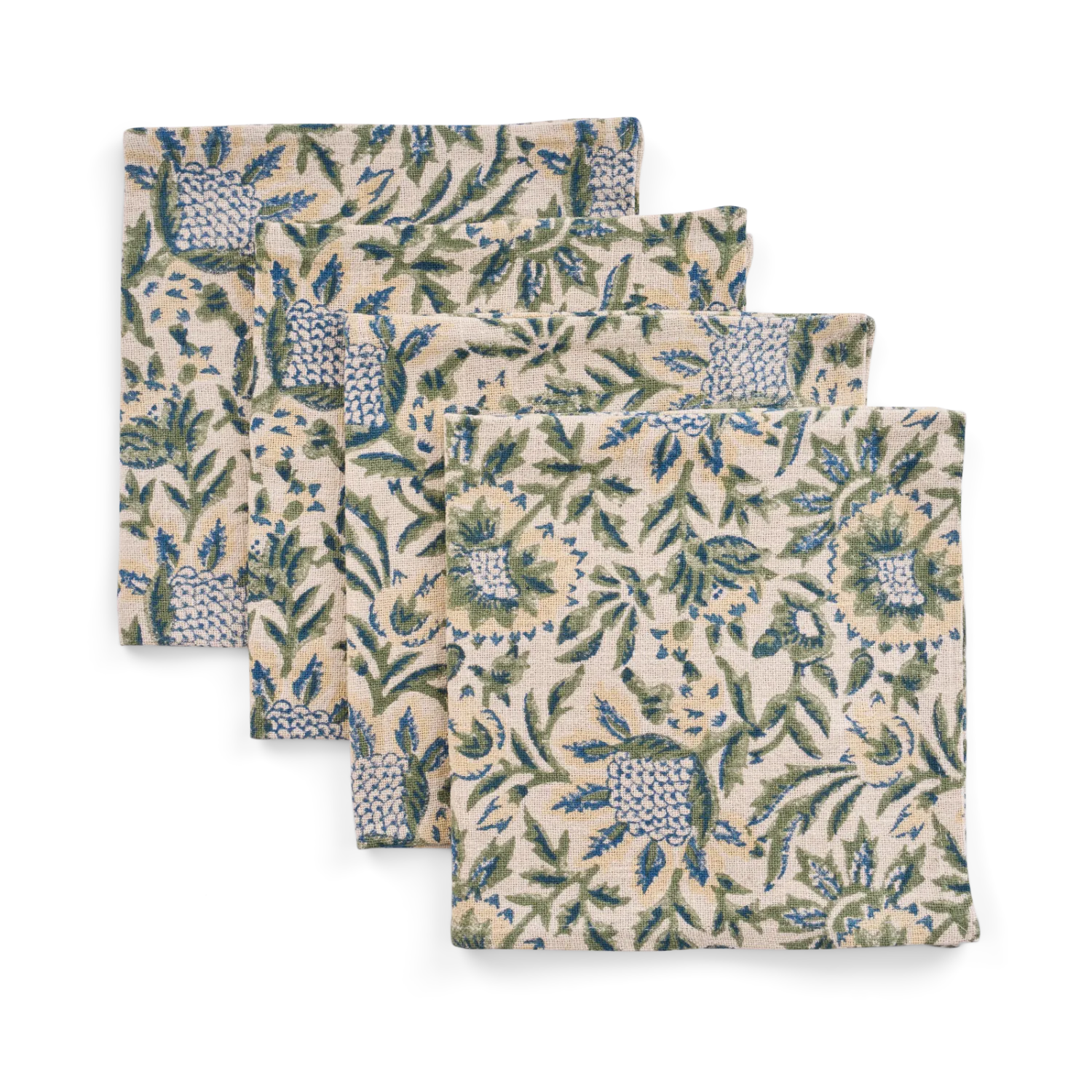Sylvie Cotton Linen Napkins, Set of 4 - Image 3