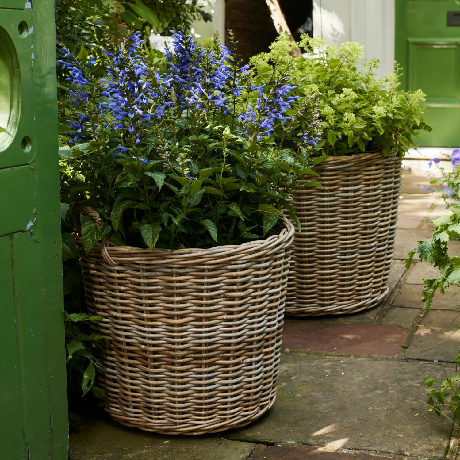 Tetbury Large Wicker Garden Planter