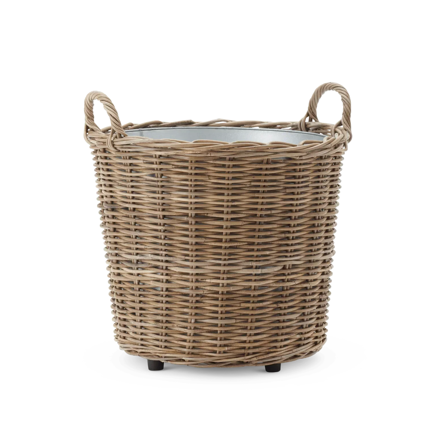 Tetbury Medium Wicker Garden Planter - Image 2