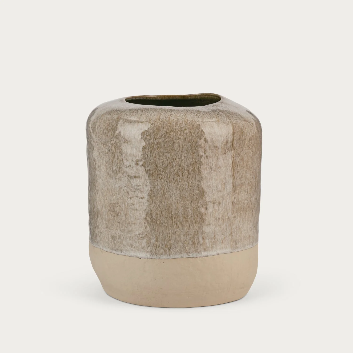 Verwood Ceramic Vase, Beige - Image 4
