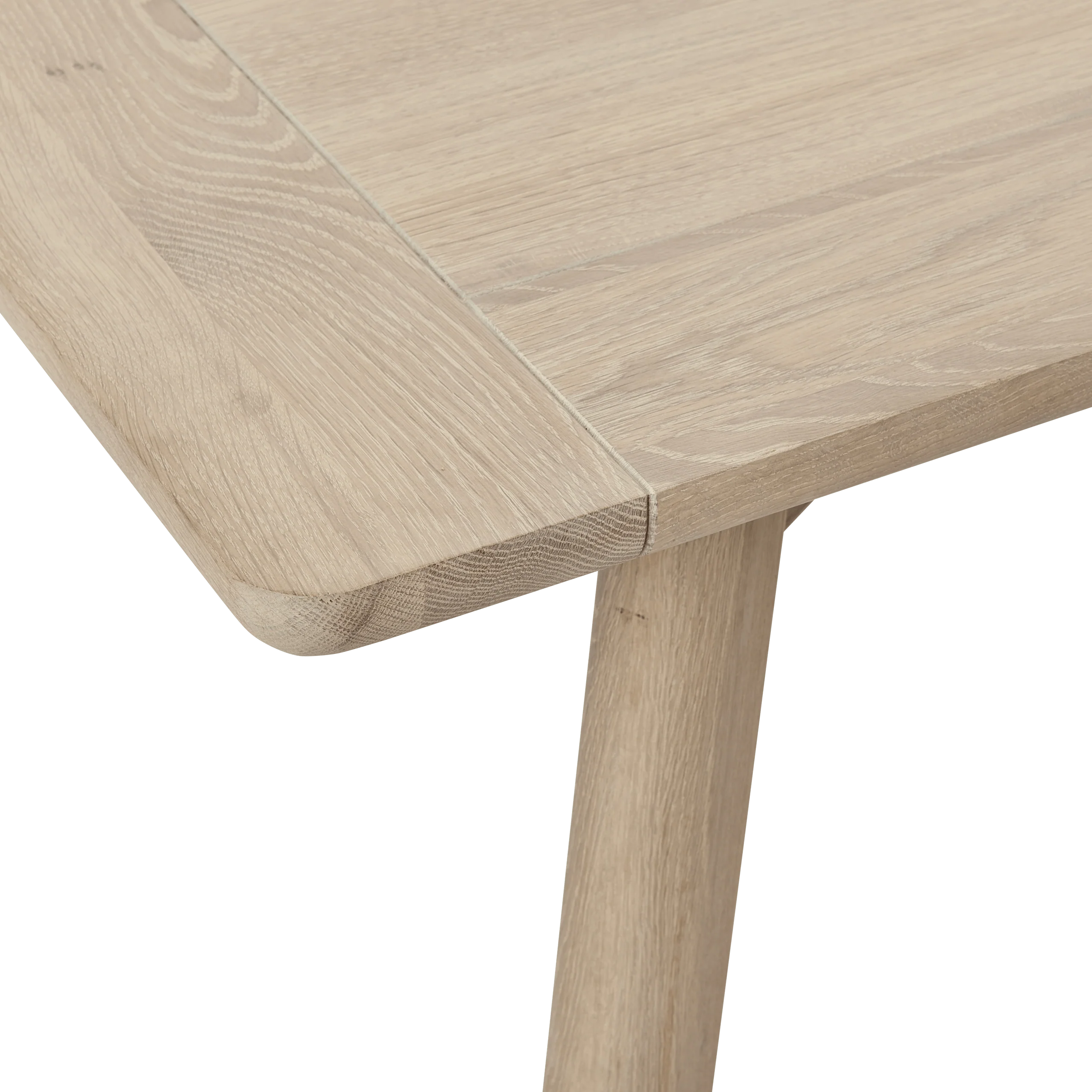 Wycombe 6 Seater Oak Dining Table - Image 3
